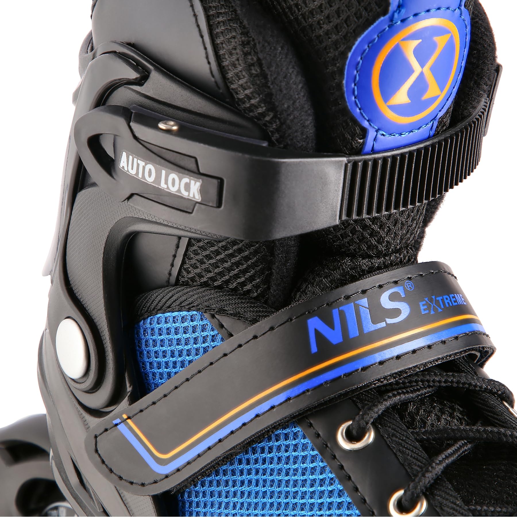Nils Extreme Camille, pattino 2 in 1 per hockey su ghiaccio
