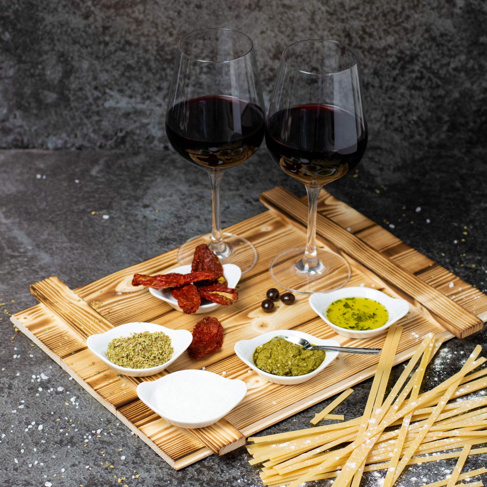 Italienisches Geschenkset „Verona“ | Geschenkkorb gefüllt mit Wein, italienischen Spezialitäten & edler Holzkiste | Präsentkorb für Frauen & Männer zum Geburtstag, Weihnachten