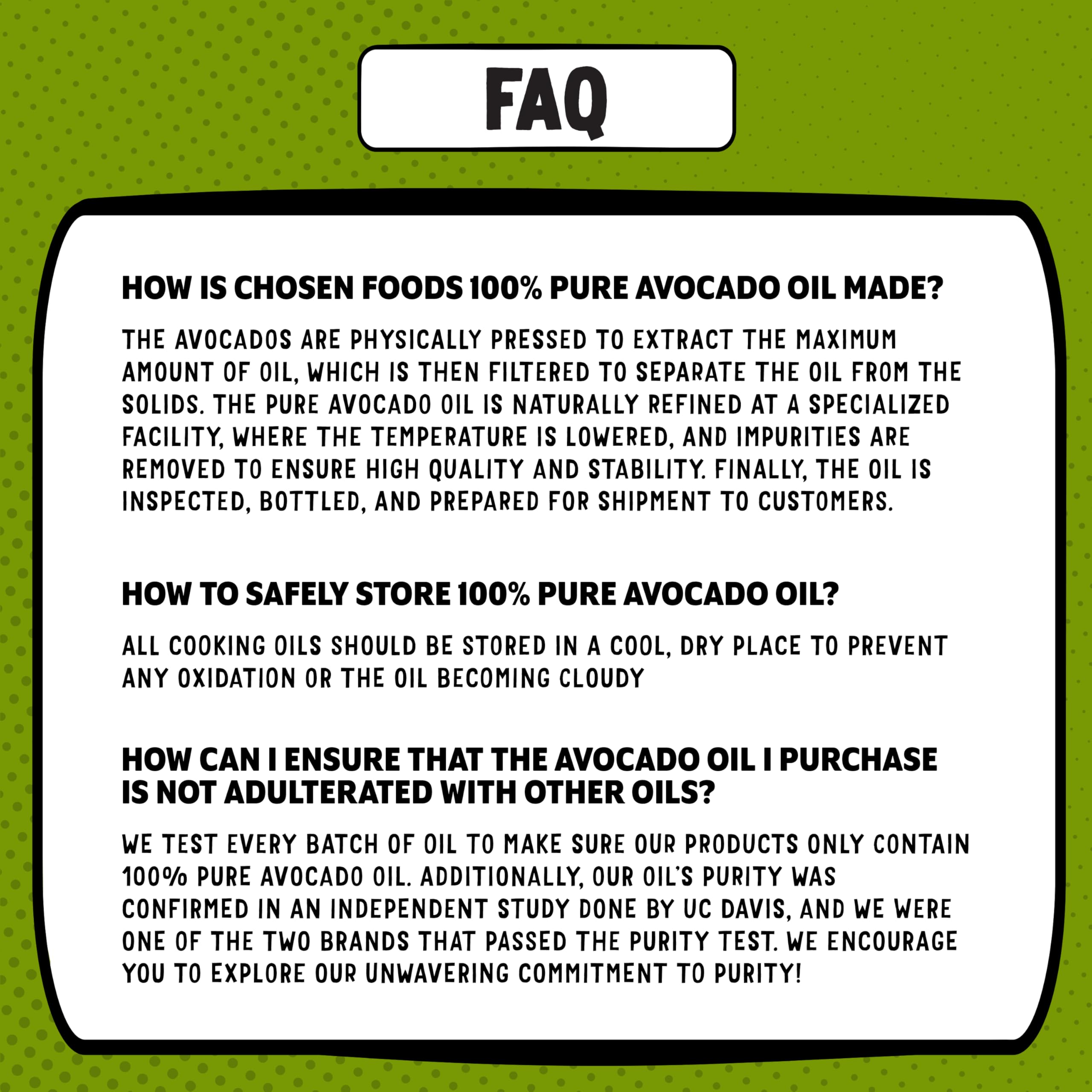 Chosen Foods - 100% Pure aceite de aguacate - 16.9 oz. fl.