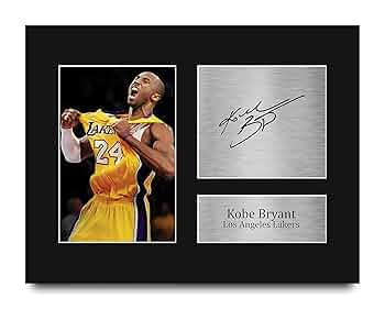 コービーブライアント　ロサンゼルス　レイカーズ　NBA バスケットボール コービー・ブライアント ロサンゼルス・レイカーズ 額入り 15