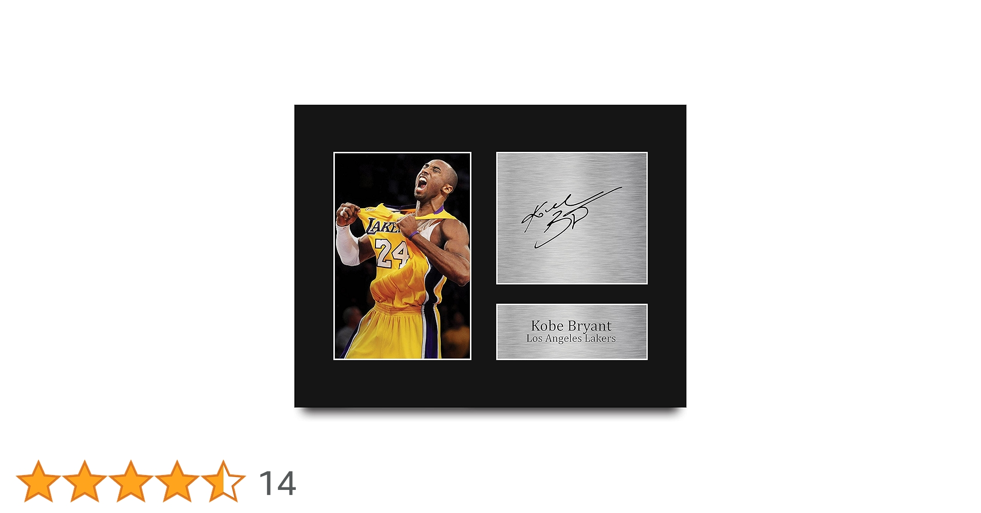 コービー&シャック　絵画 Amazon.co.jp: HWC Trading コービー・ブライアント ロサンゼルス LA