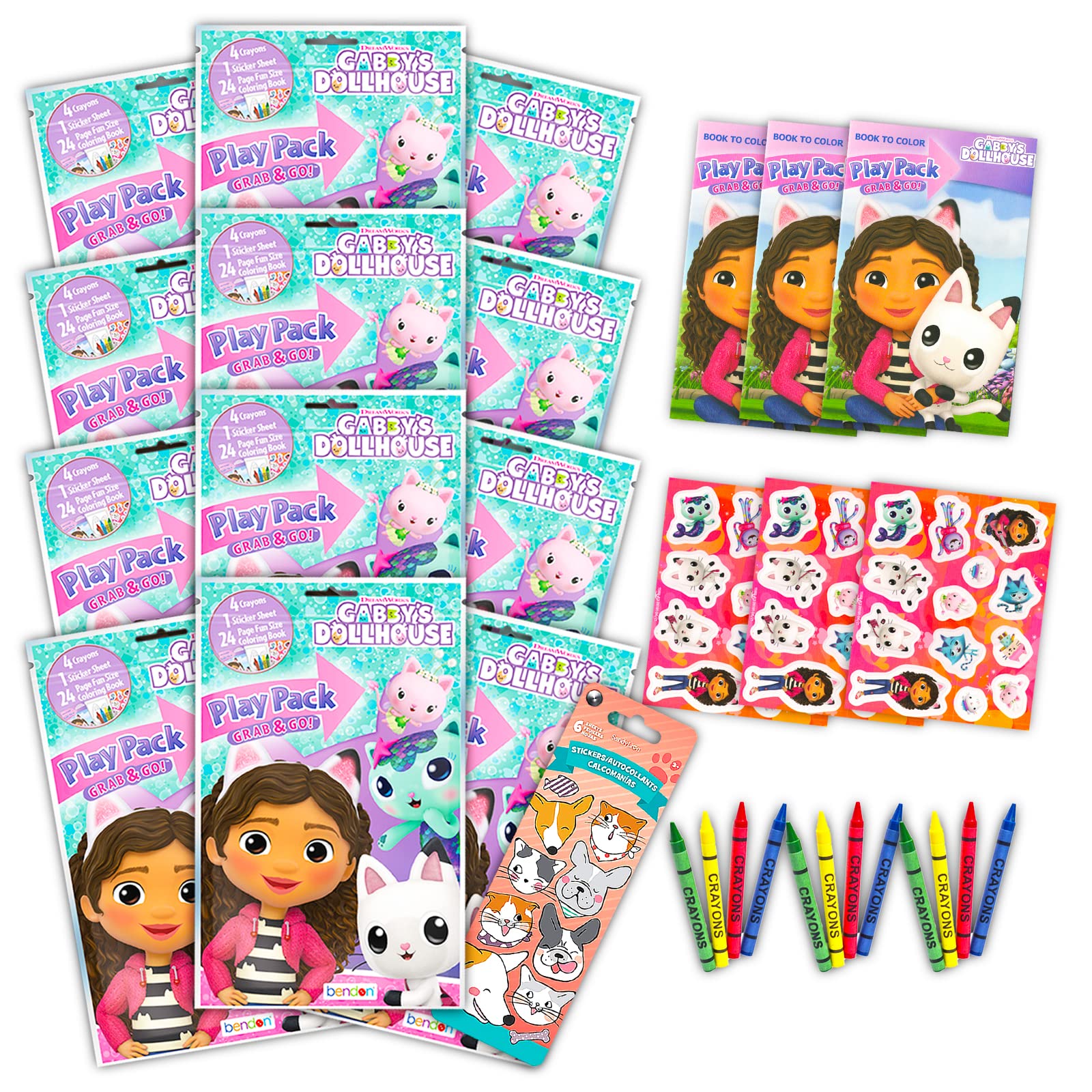 Buy Rainbow Studios DreamWorks Gabby s Dollhouse Play Pack Party Favors