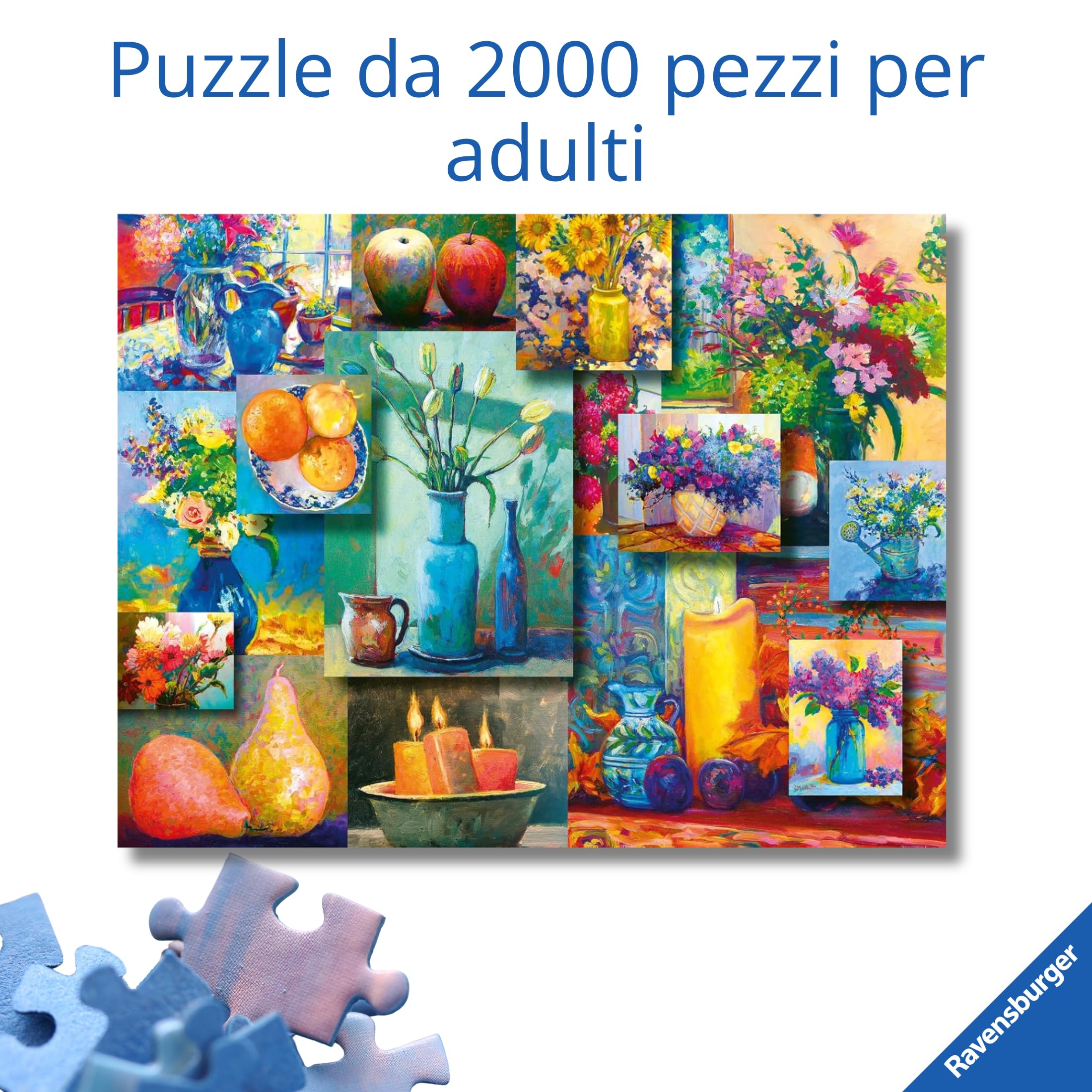 Ravensburger - Puzzle 2000 Pezzi Everyday Art | Puzzle 2000 Pezzi | Rompicapo Adulti E Bambini Dai 14 Anni In Su | Regalo Per Bambini E Adulti | Misure 98x75cm | Tecnologia Soft-click