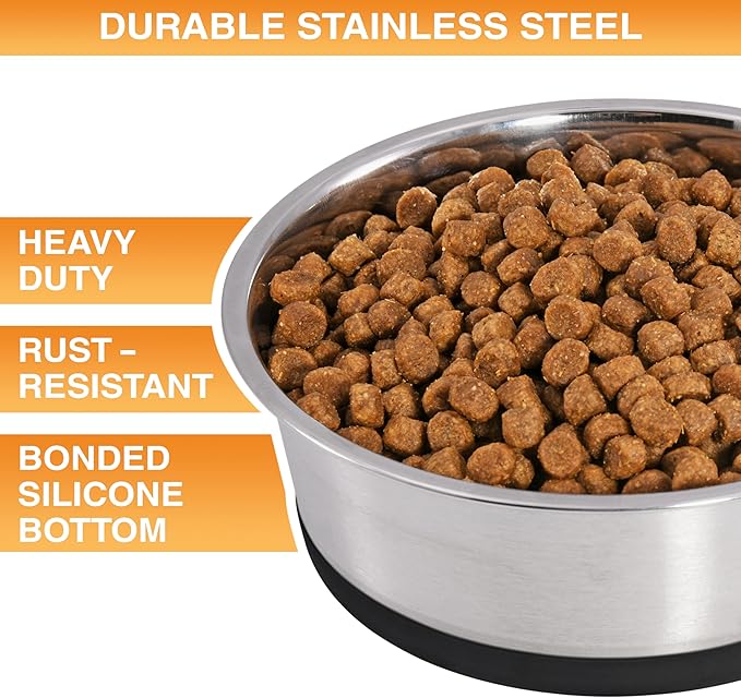 Comederos Perro Acero Inoxidable 2 Unidades miniatura 2