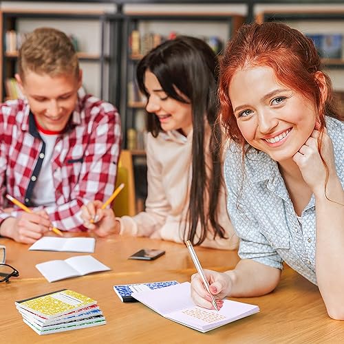Miniatura 6 de feela Paquete de 90 mini cuadernos de composición a granel, lindo bloc de notas de composición de bolsillo, cuadernos pequeños para estudiantes,