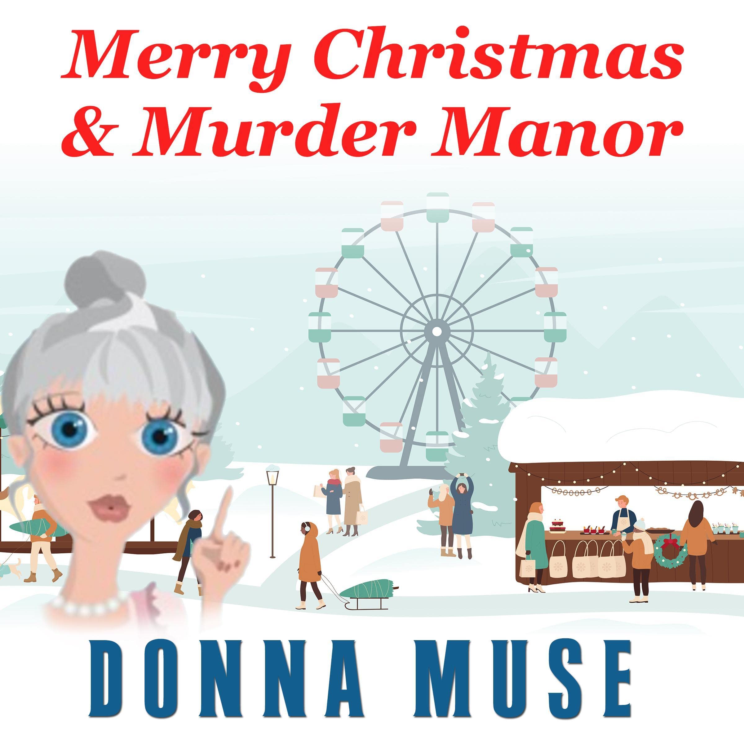 Cover art for Merry Christmas & Murder Manor