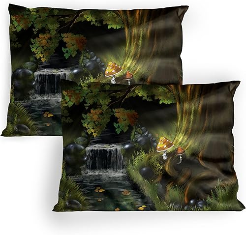 Miniatura 58 de Lunarable Funda de almohada de dibujos animados, corona blanca sobre fondo rosa, tiara gráfica de dibujos animados, estampado de letras de palabras