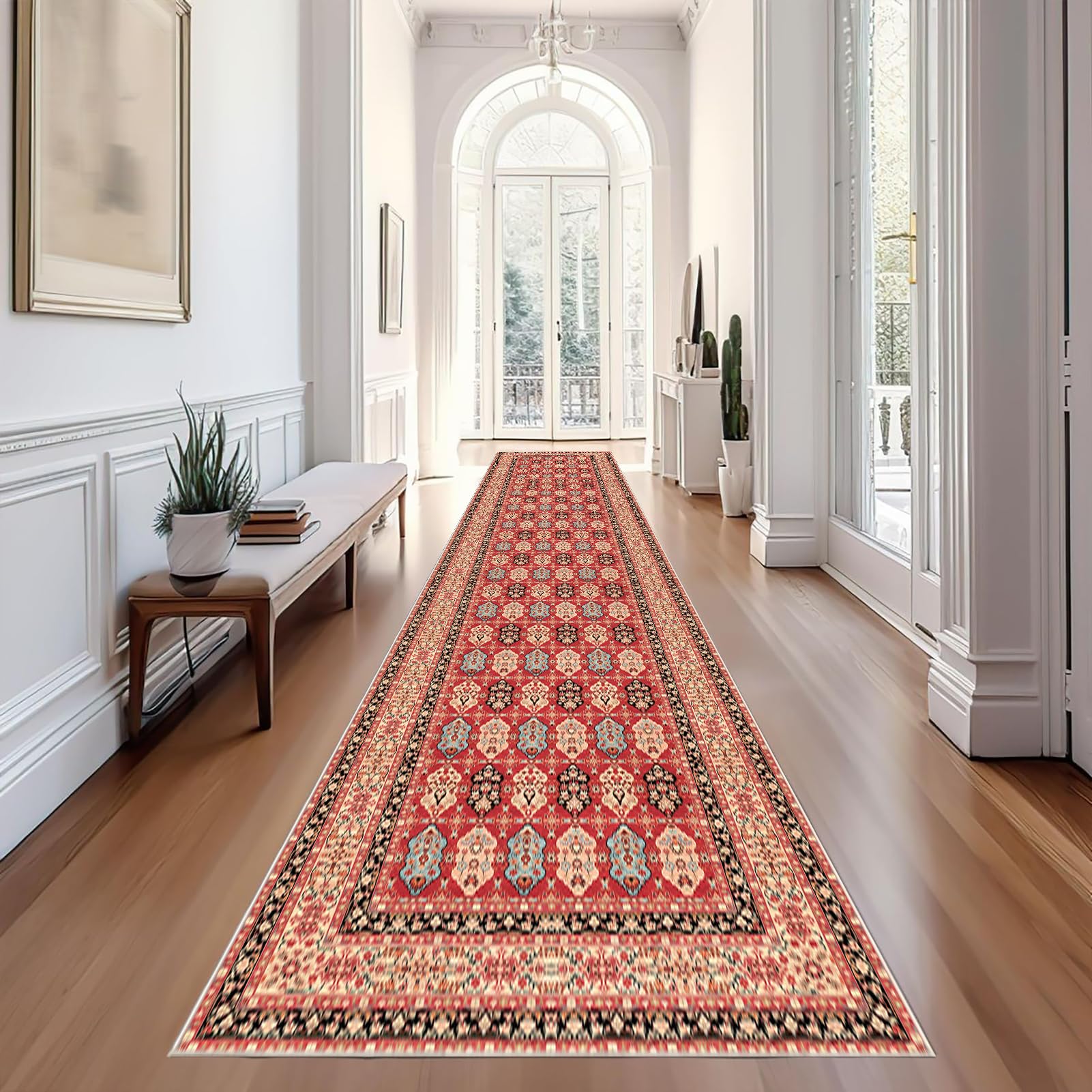 Długi korytarz dywan do korytarza, pralni, mata kuchenna, 70 x 120 cm chodnik, mata do prania w pralce, mata do wejścia, sypialni, schodów i łazienki
