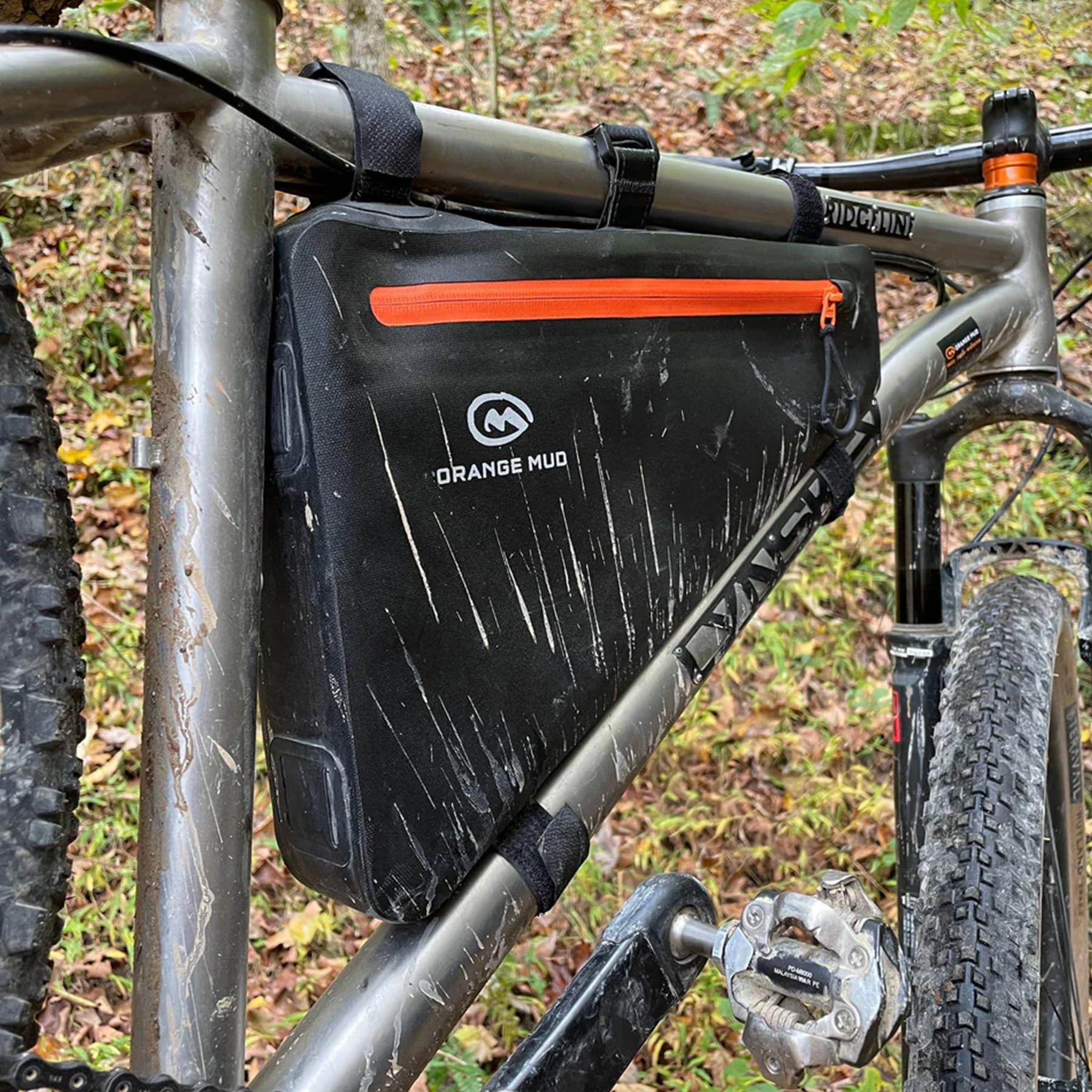 Amazon.com: Orange Mud Waterproof Bike Frame Bag – Welded TPU