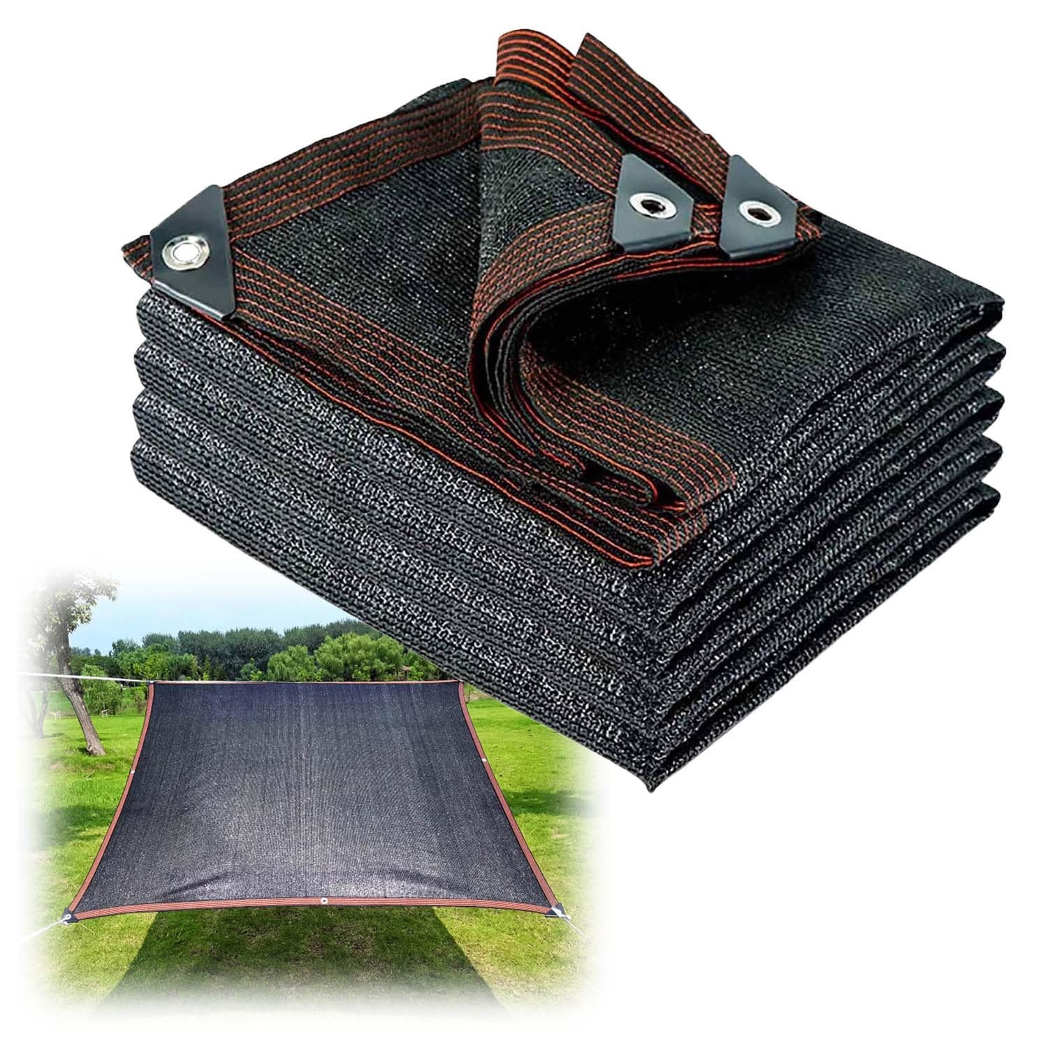 WQPMNYG 90% Shade Netting with GrommetsUV Protection for Garden Pergola Balcony FenceAvailable in 1x2m 2x4m 4x5m 6x9m 10x12m and 6x7m Sizes