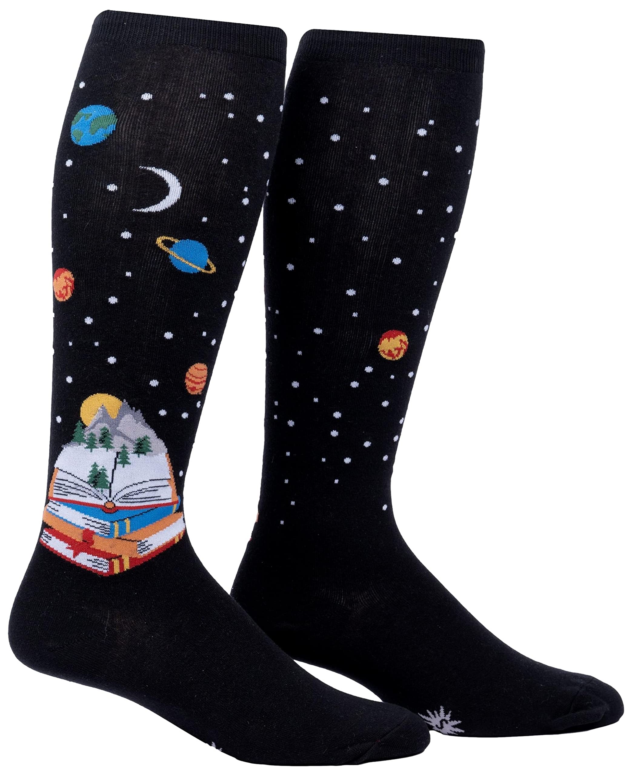 Sock It To MeWide-Calf Stretch, Knee High Socks