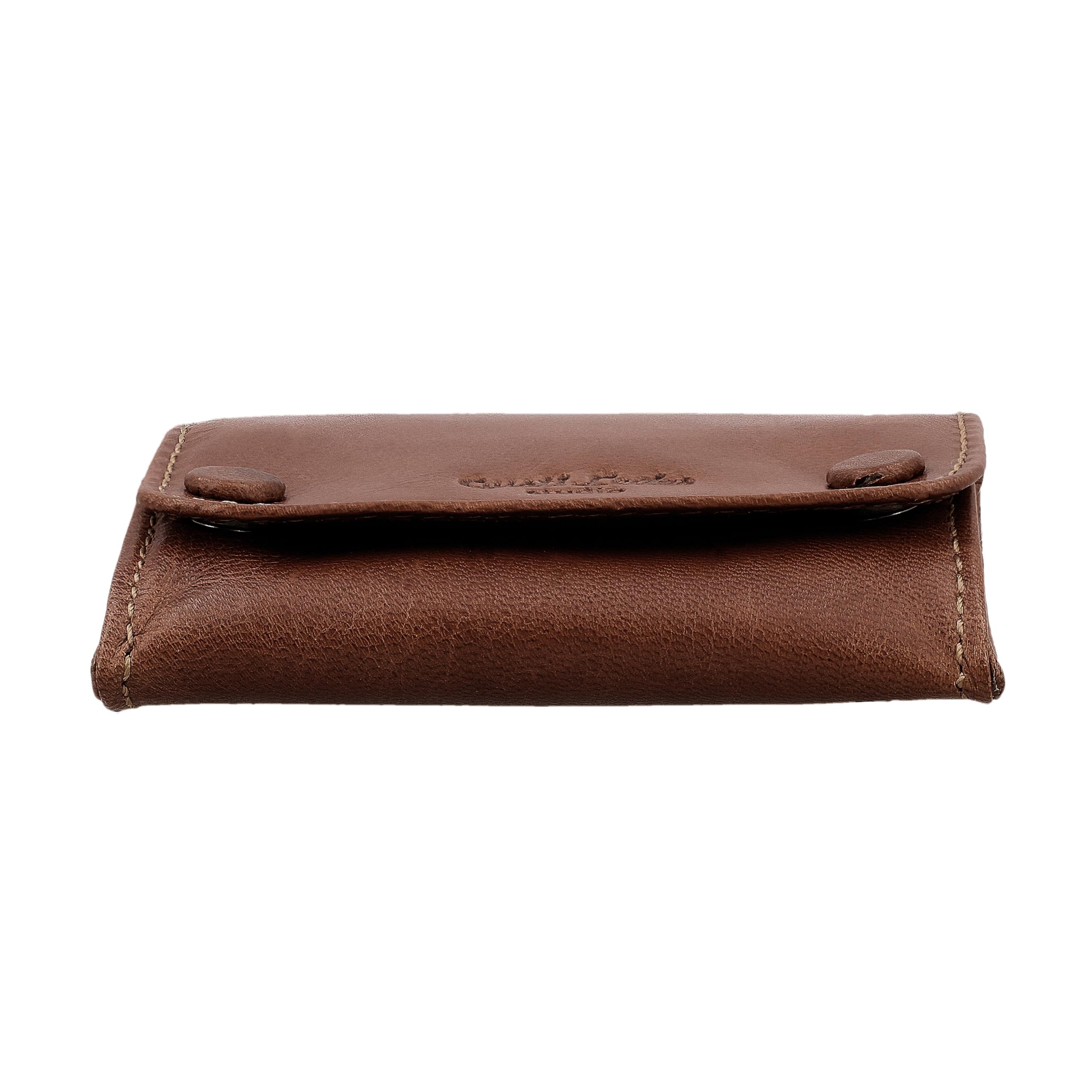Bolso de Tabaco de Caucho natural Gusti Cuero studio "Lutz" Bolso de tabaco de liar Accesorio Marrón Oscuro 2T17-22-6