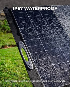 新品　OUKITEL 200wソーラーパネル PV400_8769ec15-98af-4e74-adab-