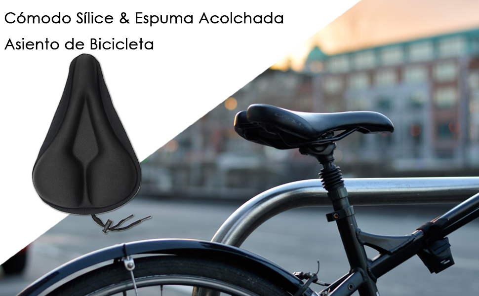 Cojín Suave Para Asiento Trasero De Bicicleta | Meses Sin Interés