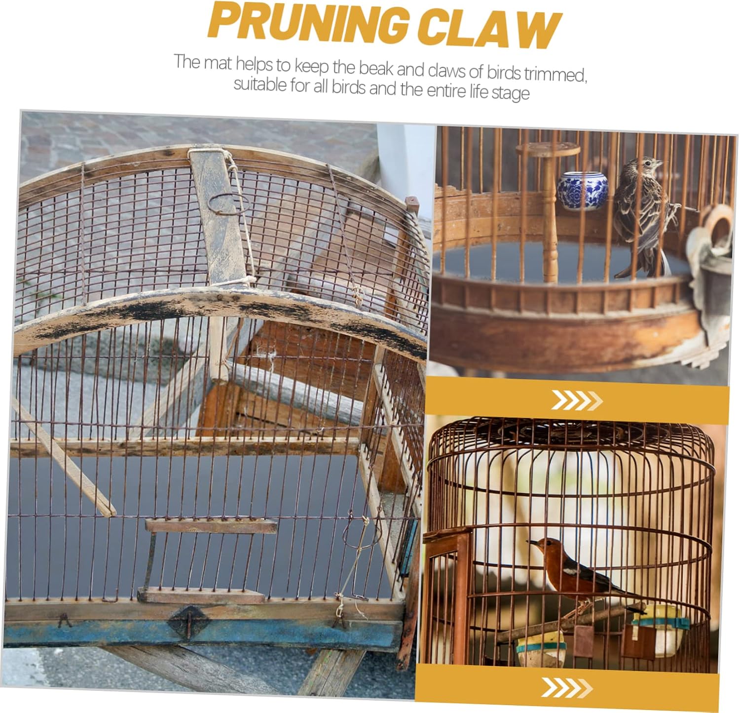 10sheets Bird Cage Mats Wear-Resistant Sandpaper Liners for Parrots Conures and Cockatiels Cushioned Gravel Paper for Sharpening Replaceable Birdcage Liner