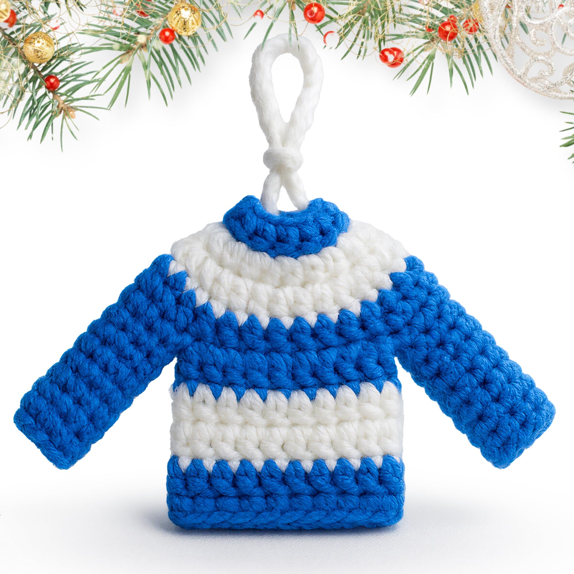 Décoration de Noël au crochet pour petit-fils, un cadeau tendre des grands-parents