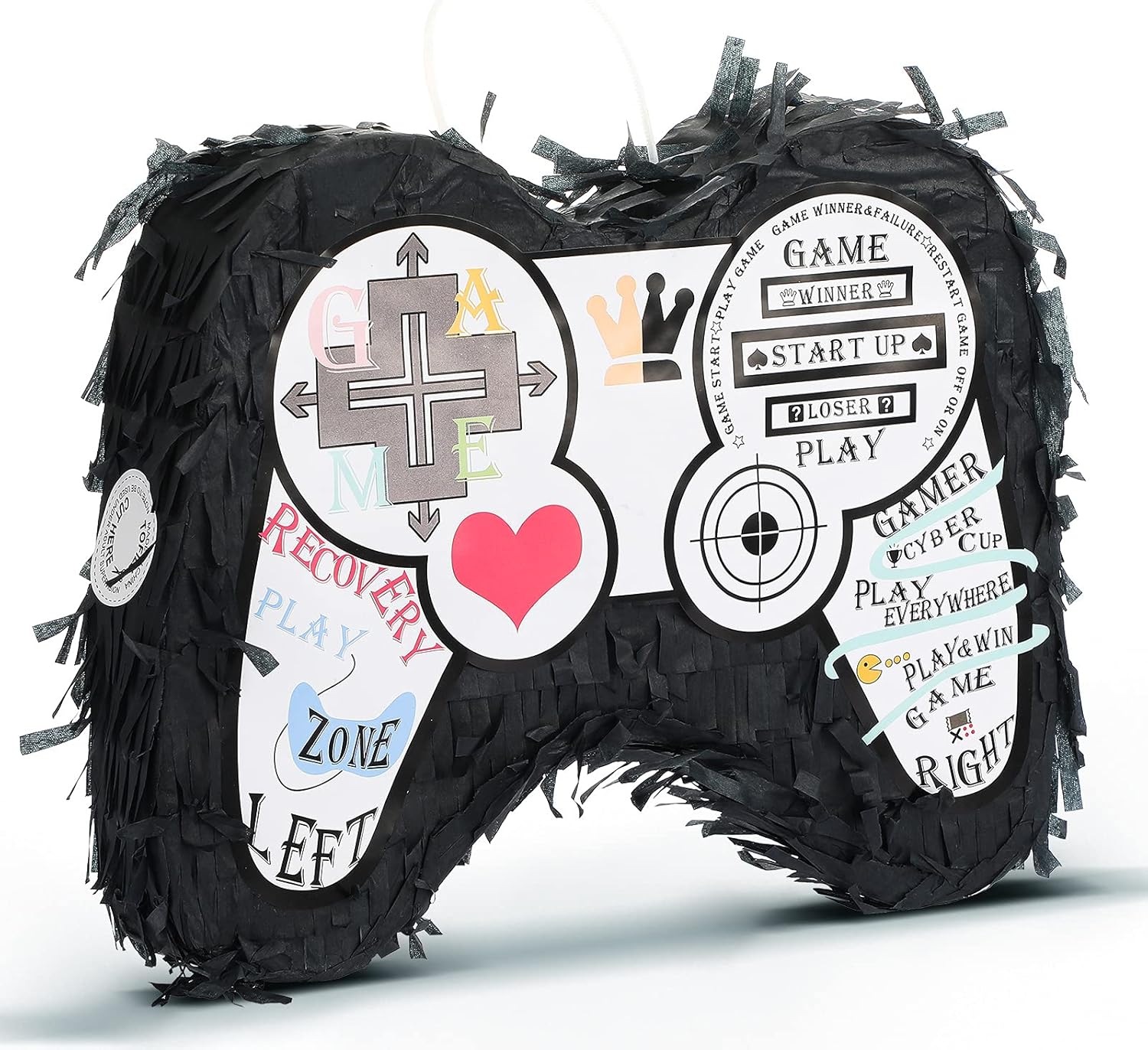 2 Pieces Pinata Video Game Controller Pinata for Teens Birthday Party Supplies, with