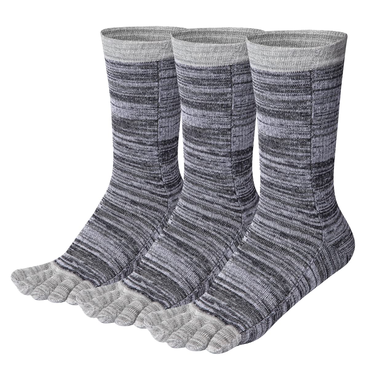 Toe Socks Five Finger Socks Cotton Crew Running Toe Socks For Men