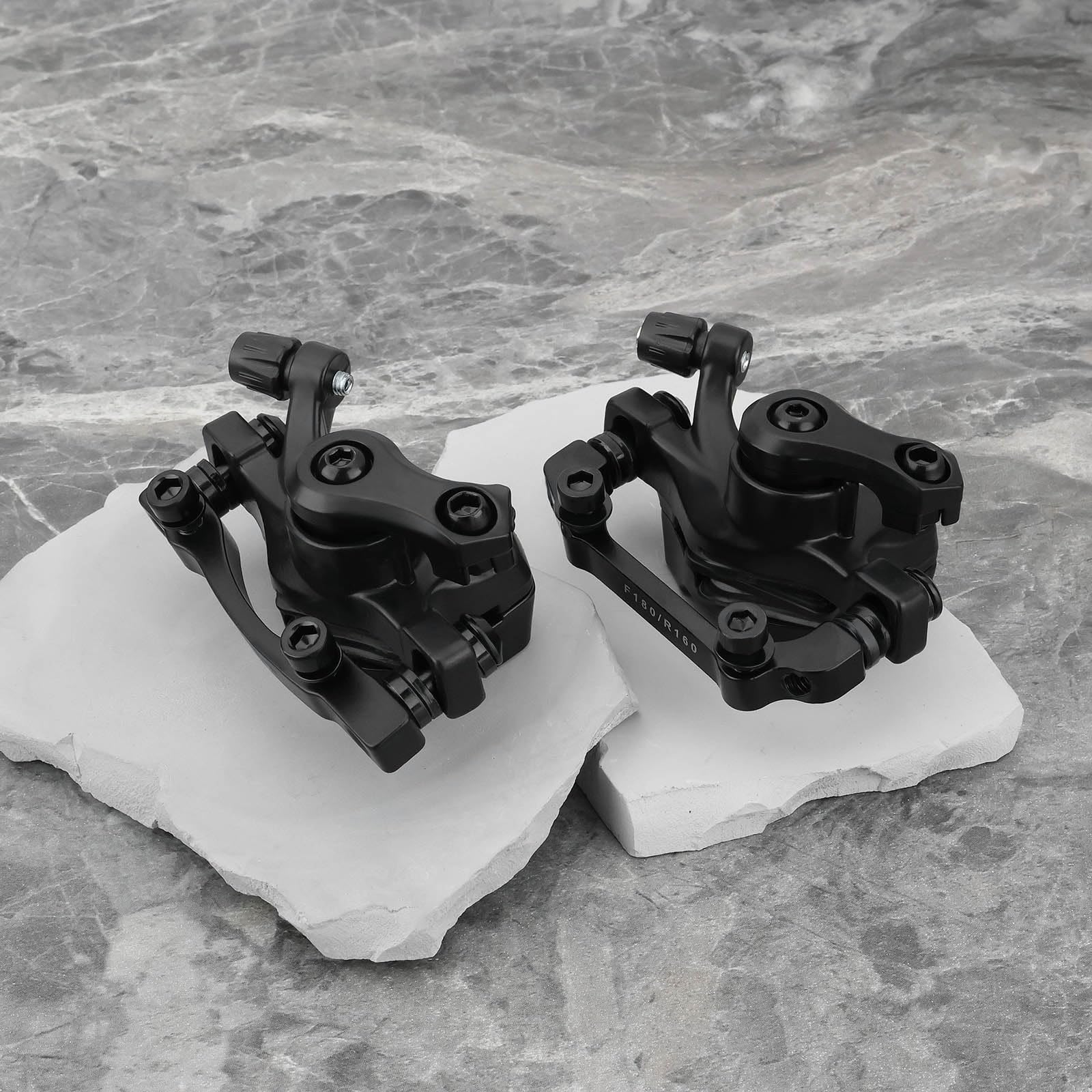 OTOTEC 1 paio di freni a disco per bicicletta freno a disco meccanico F160/R140 pinza anteriore F180/R160 pinze posteriori per mountain bike, bici da strada e fuoristrada