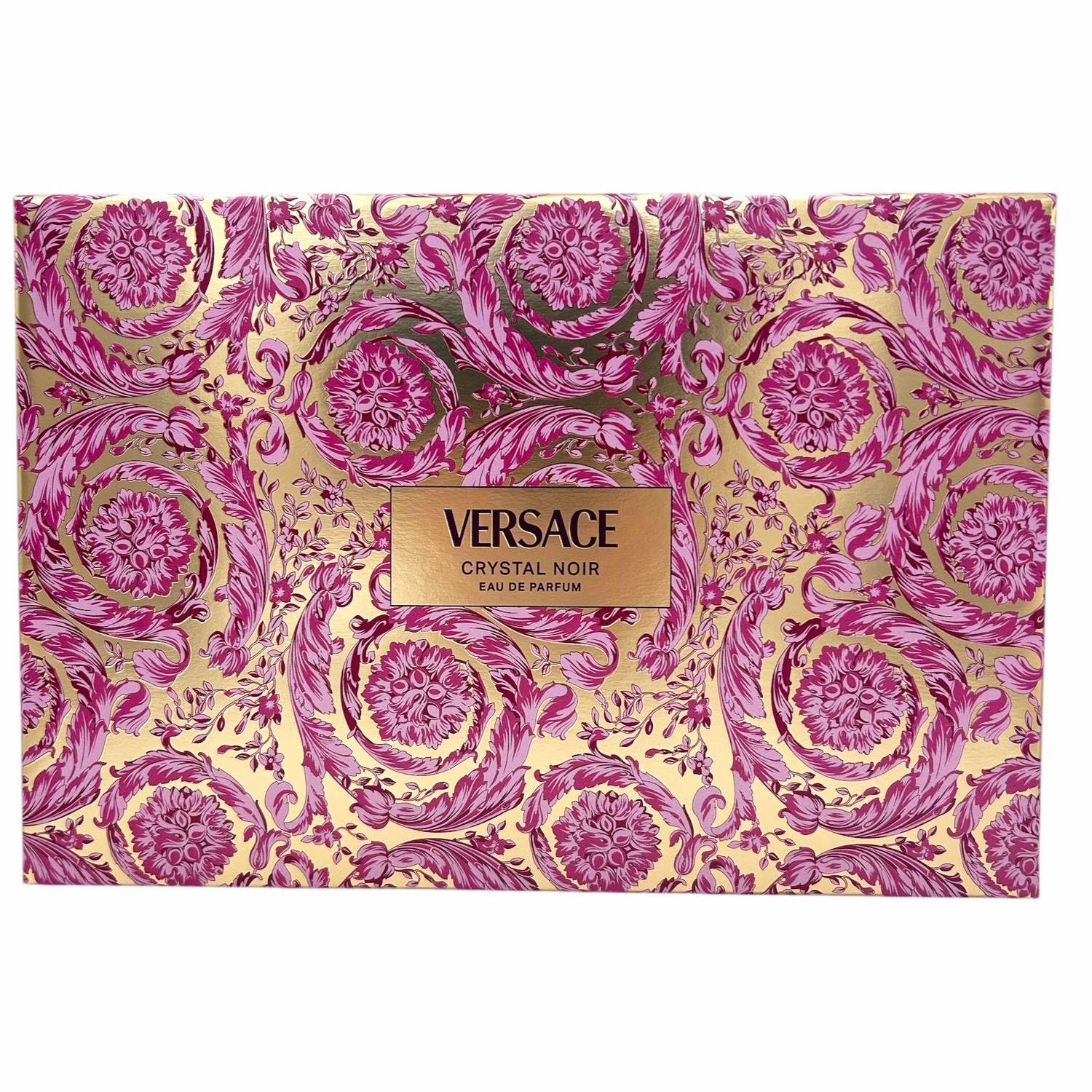 Versace Crystal Noir by Versace for Women - 4 Pc Gift Set 3oz EDP Spray, 3.4oz Body Lotion, 3.4oz Shower Gel, Beauty Case - Image 6