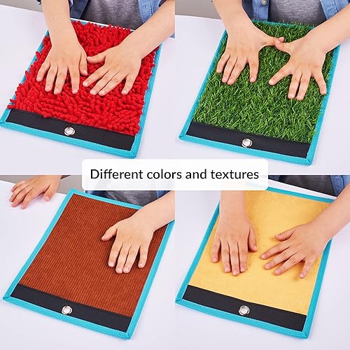 Miniatura 5 de ODOXIA Alfombrillas sensoriales para niños autistas  Azulejos para niños  Panel de pared  Exploración multisensorial  Juguetes  Equipo de habitación