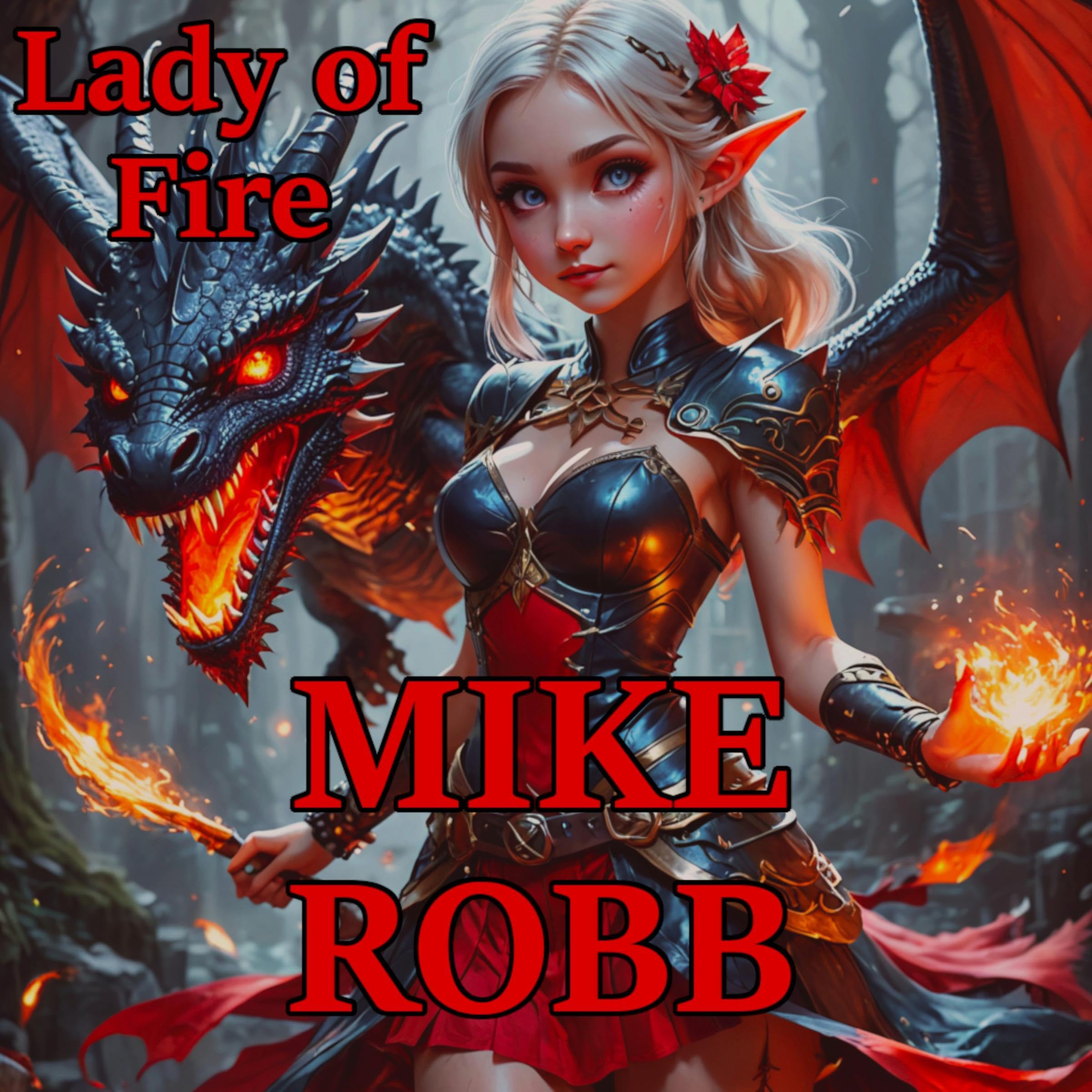 Cover art for Lady of Fire