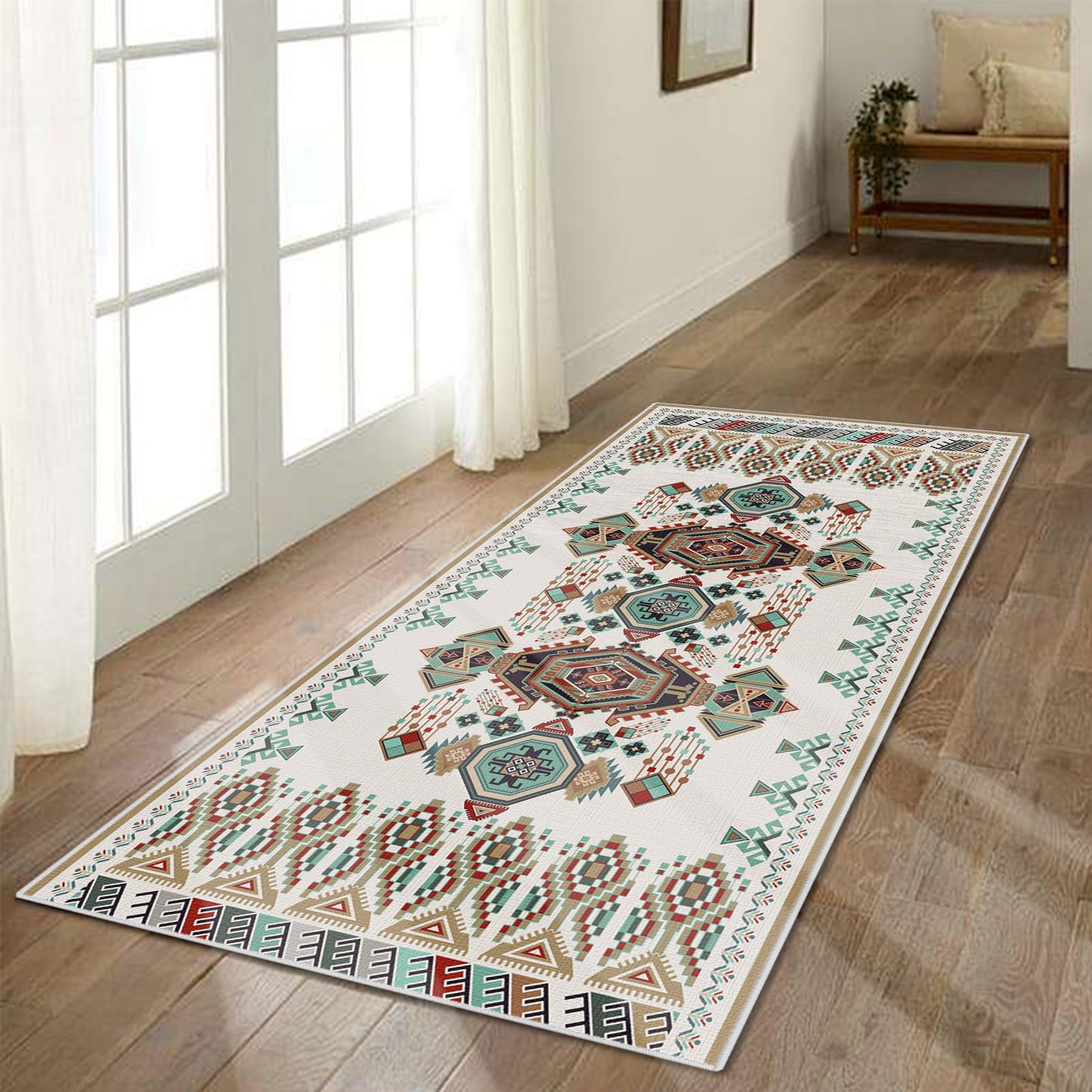 Dywan, bieżnik na korytarz, chodnik kuchenny - długi, 110 x 300 cm, do kuchni, do sypialni, przy wejściu, sprzedawany na metry, regulowany, antypoślizgowy