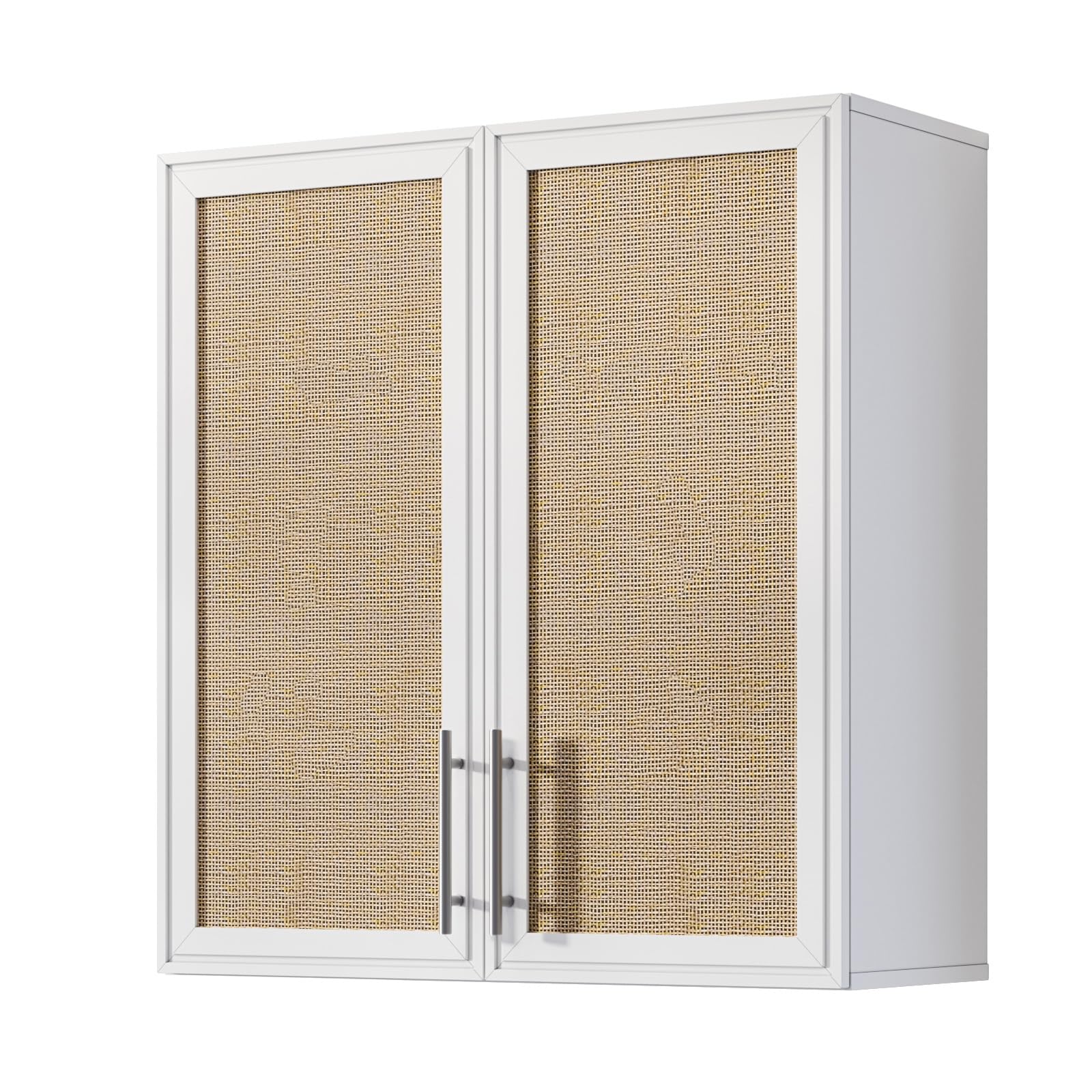 Furnaza Rattan Wall Storage Cabinet