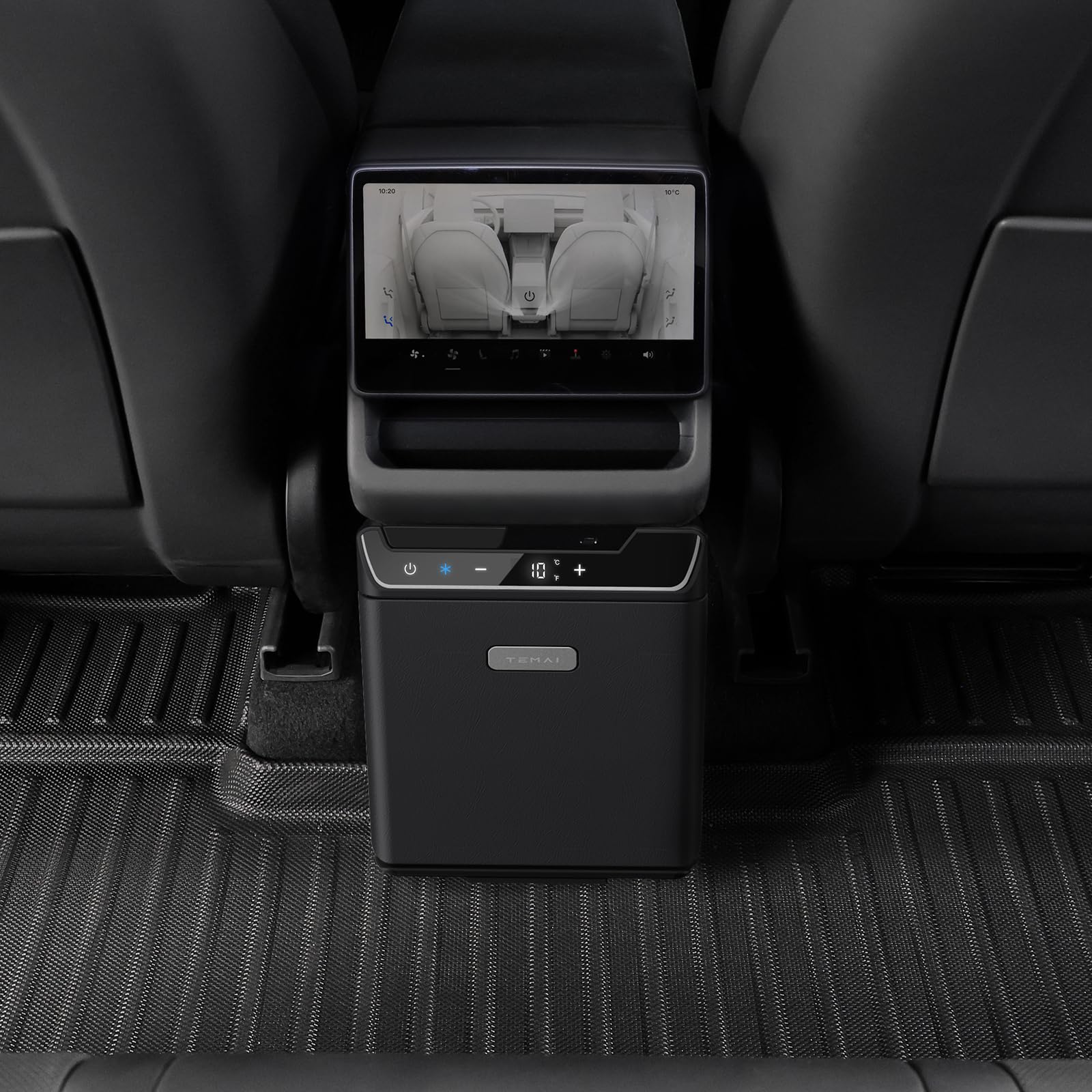 Tesstudio MY035-3.6L Rear Seat Refrigerator Cooler 0.2 cu ft Compact Fridge