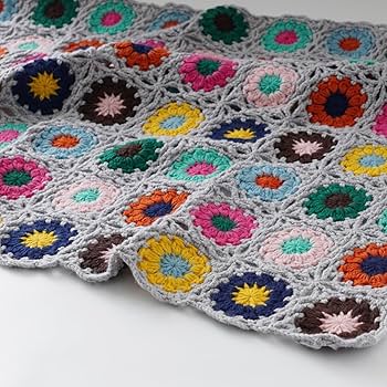 Amazon | 原ウール 編み物キット #3-10 モチーフつなぎの