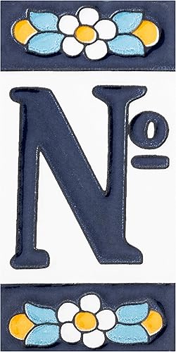 Miniatura 36 de Merola Tile Sevillano Flora Dirección Letras B 2-1/8" x 4-3/8" Azulejo de pared de cerámica
