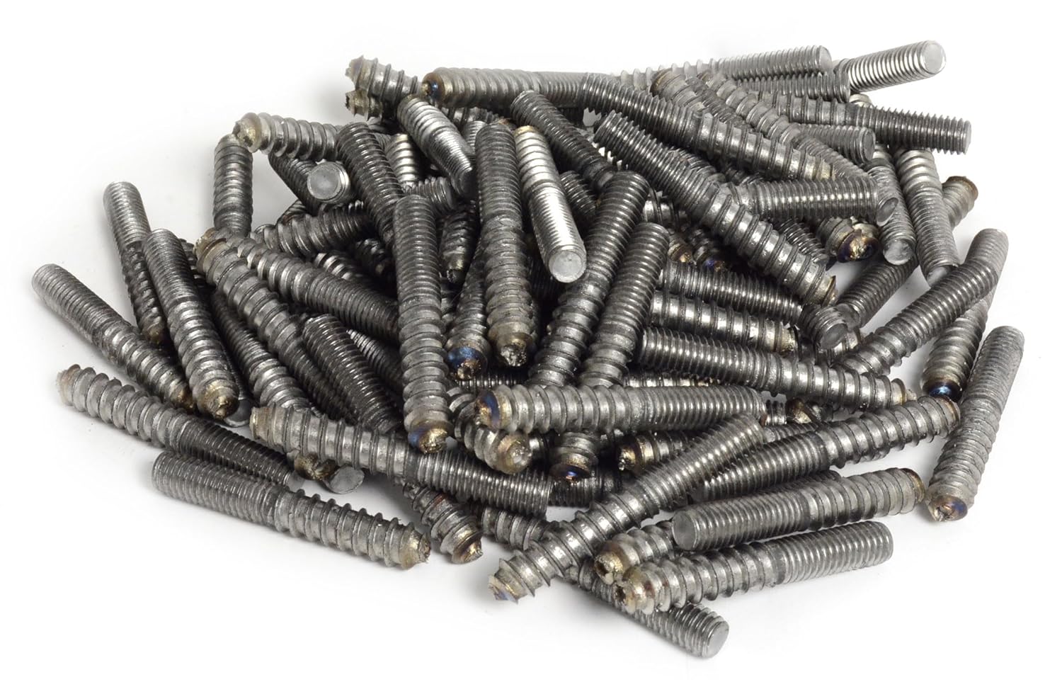 Baltimore Hardware Hanger Bolts, 3/8-16 x 2-1/2", Heavy-Duty Full Thread Design for Strong Wood-to-Metal Connections, Zinc-Coated for Enhanced Corrosion Resistance - 100 Pack for Extensive Projects