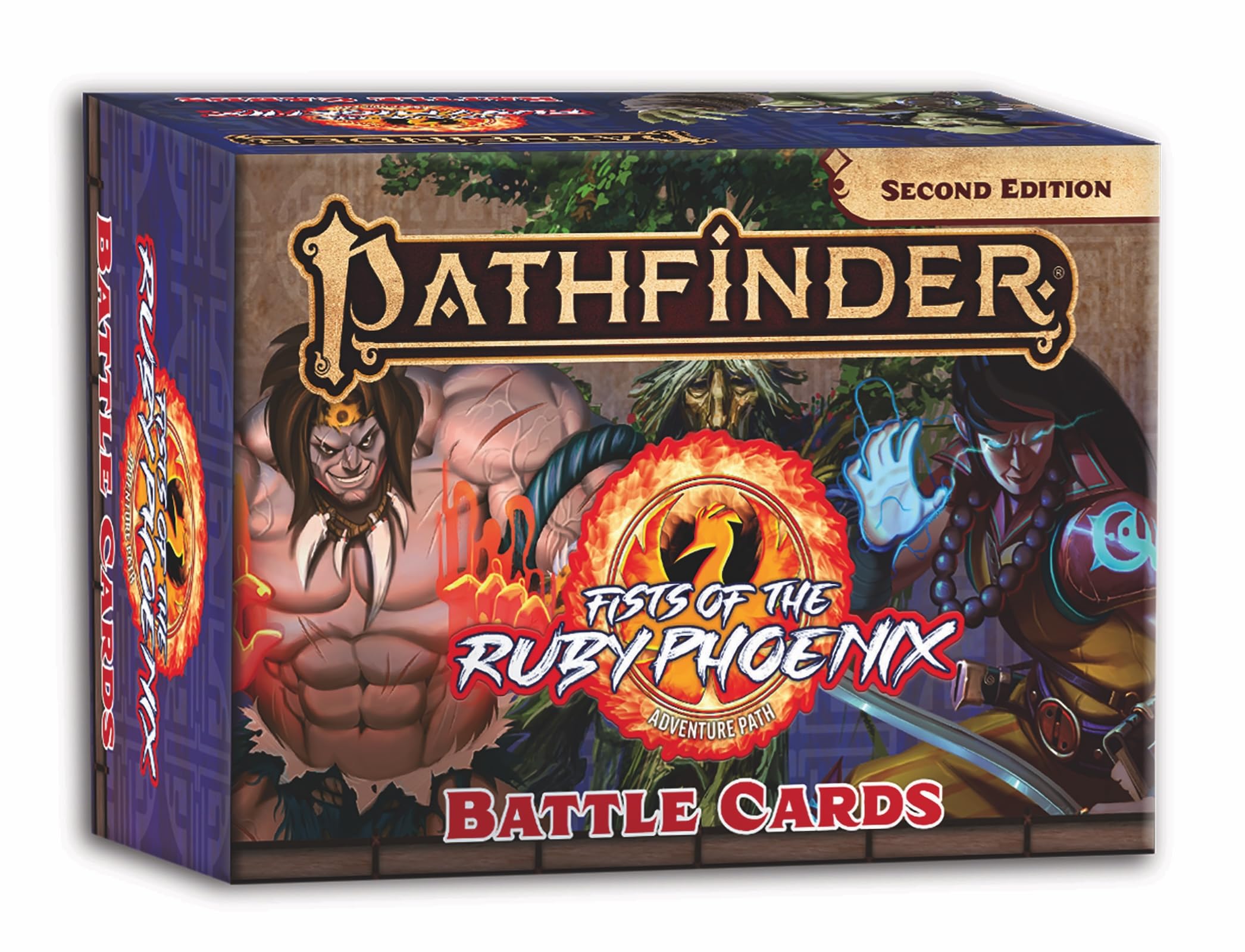Pathfinder Fists of the Ruby Phoenix Battle Cards (Pathfinder Second Edition (PF2E))