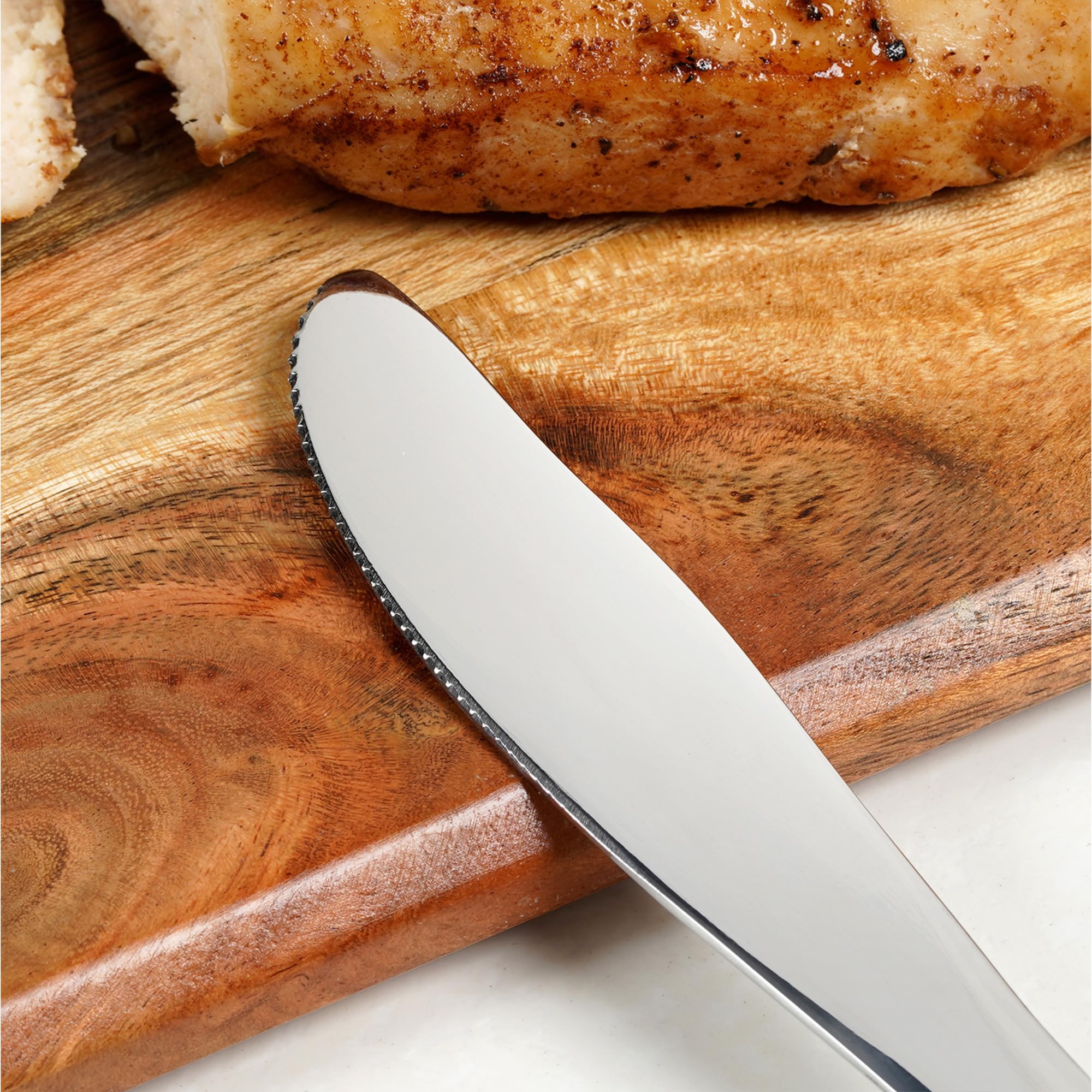 Meyer Stainless Steel Dinner Knife Set - 6 Piece -2