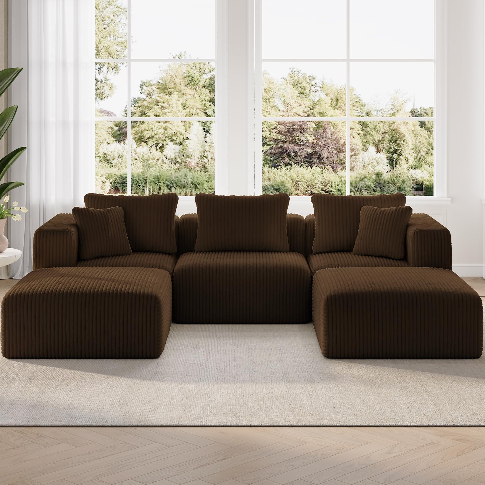 Novilla 106 inch Modular Sectional
