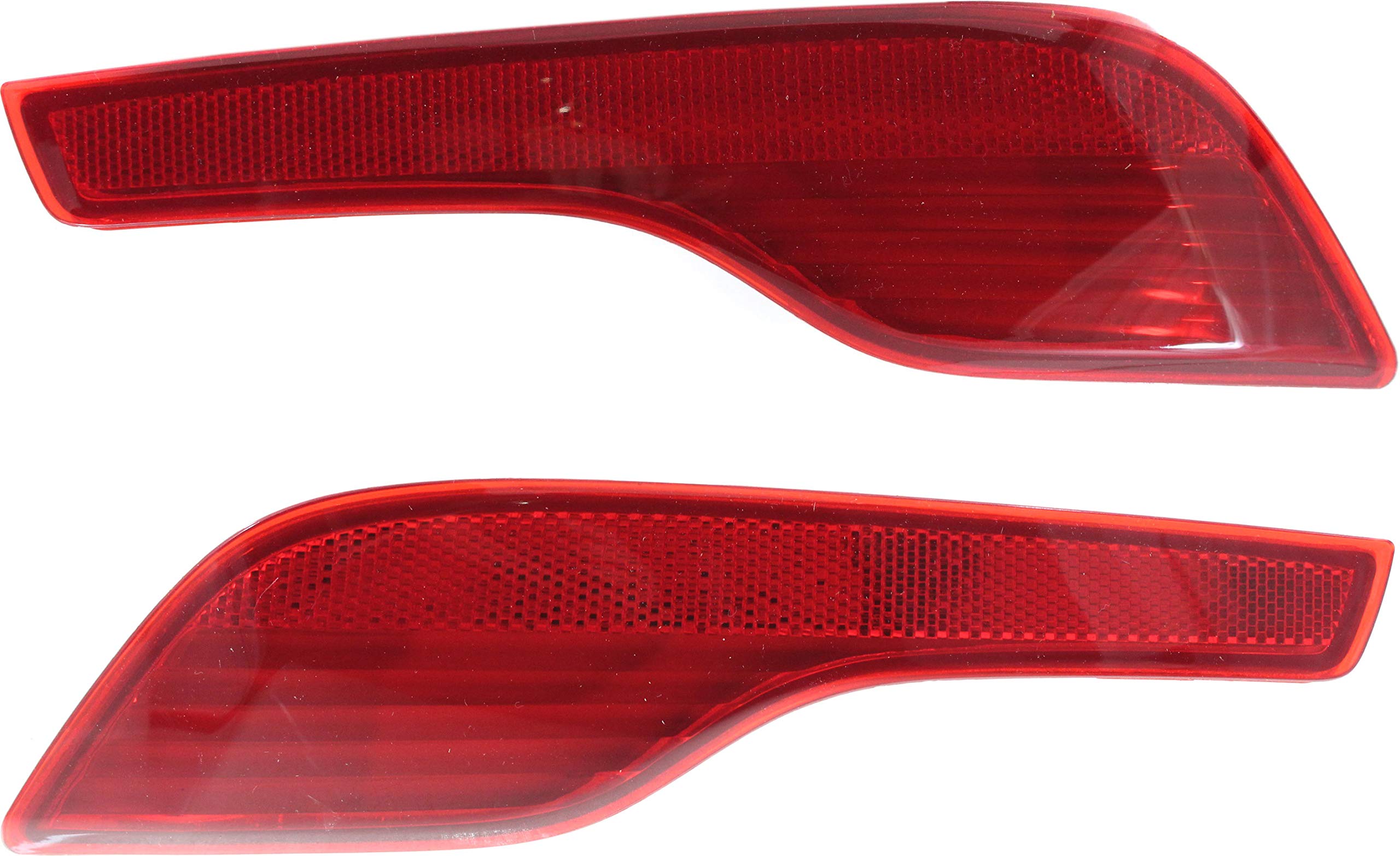 Garage-Pro Bumper Reflector SET Compatible with Honda CR-V 2017-2019 Rear, Driver and Passenger Side