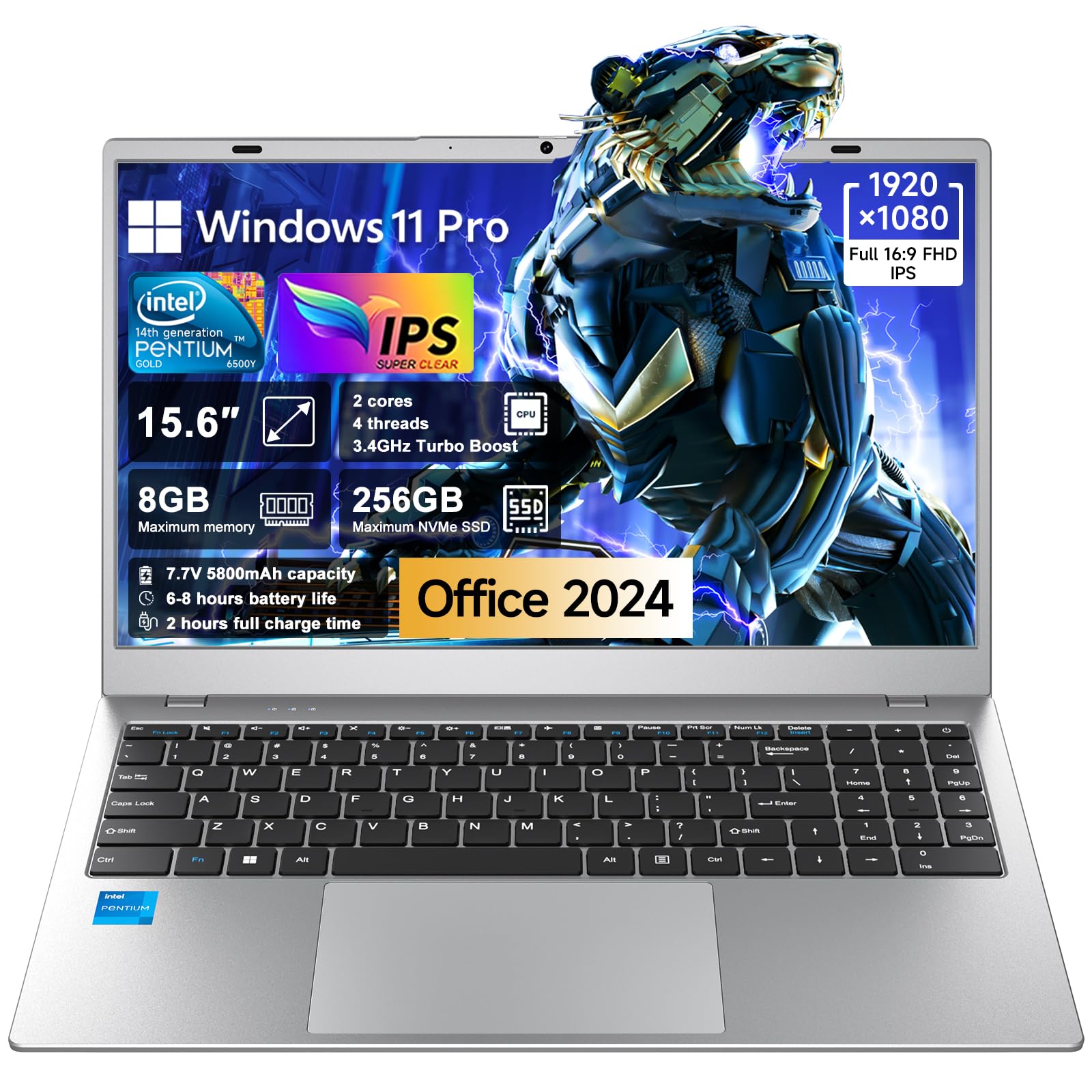 Amazon.com: HPUMLSE Windows11 Por Intel Laptop,15.6″ Notebook PC