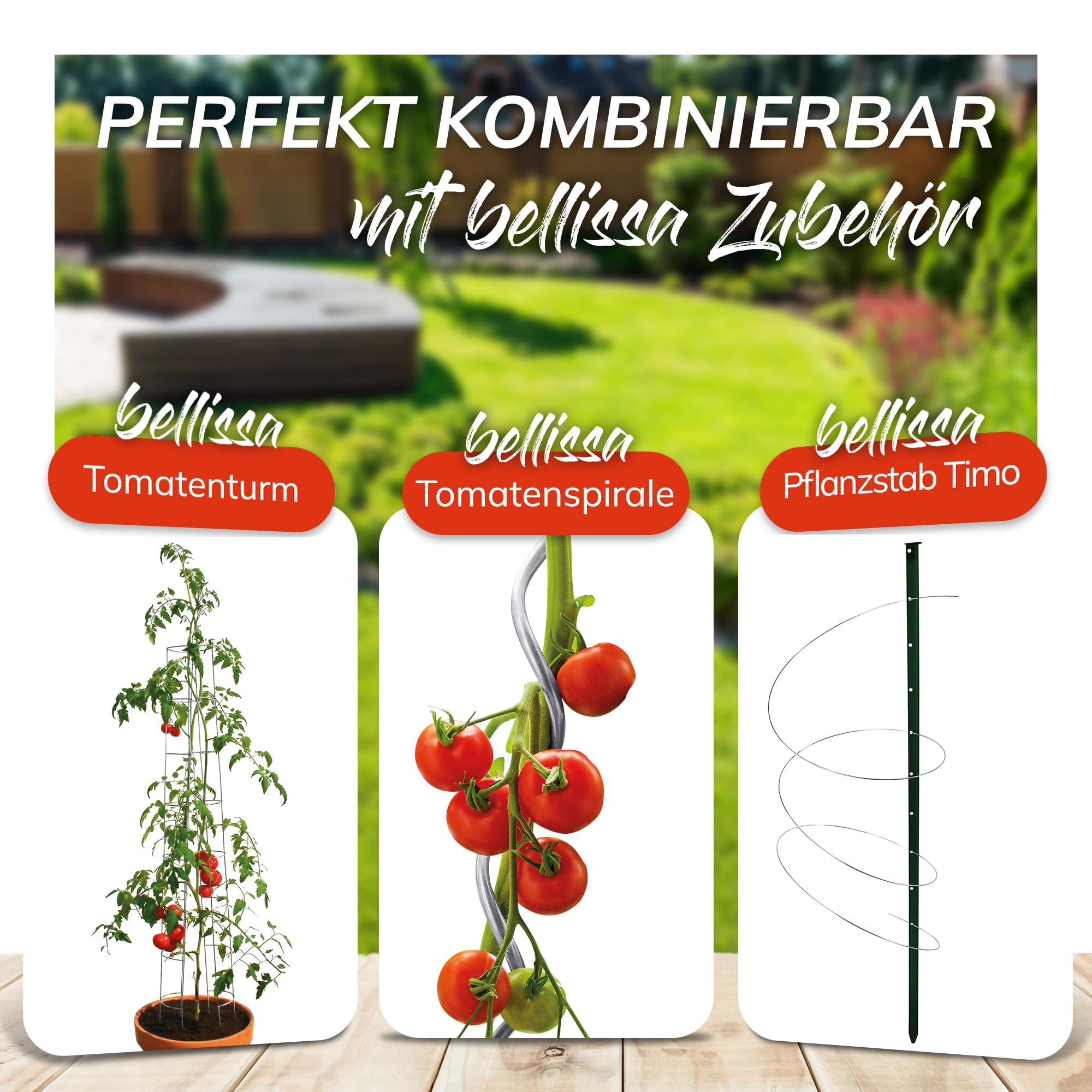 bellissa Tomatendach Aluminiumgewebe höhenverstellbar von 125-185 cm | Pflanzenschutzdach für Tomaten, Gurken, Bohnen Überdachung gegen Starkregen & Braunfäule