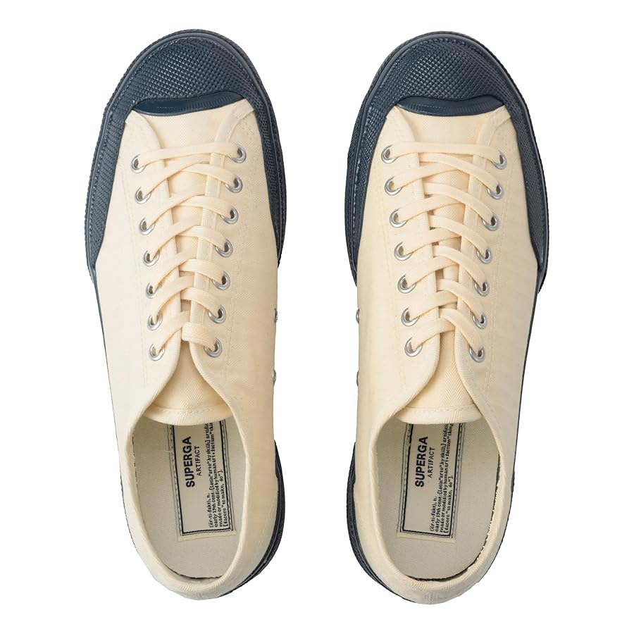 Amazon | [スペルガ] スニーカー 2432 TWISTED HERRINGBONE オフ