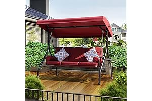 3-Seat noblemood Patio Porch Swing