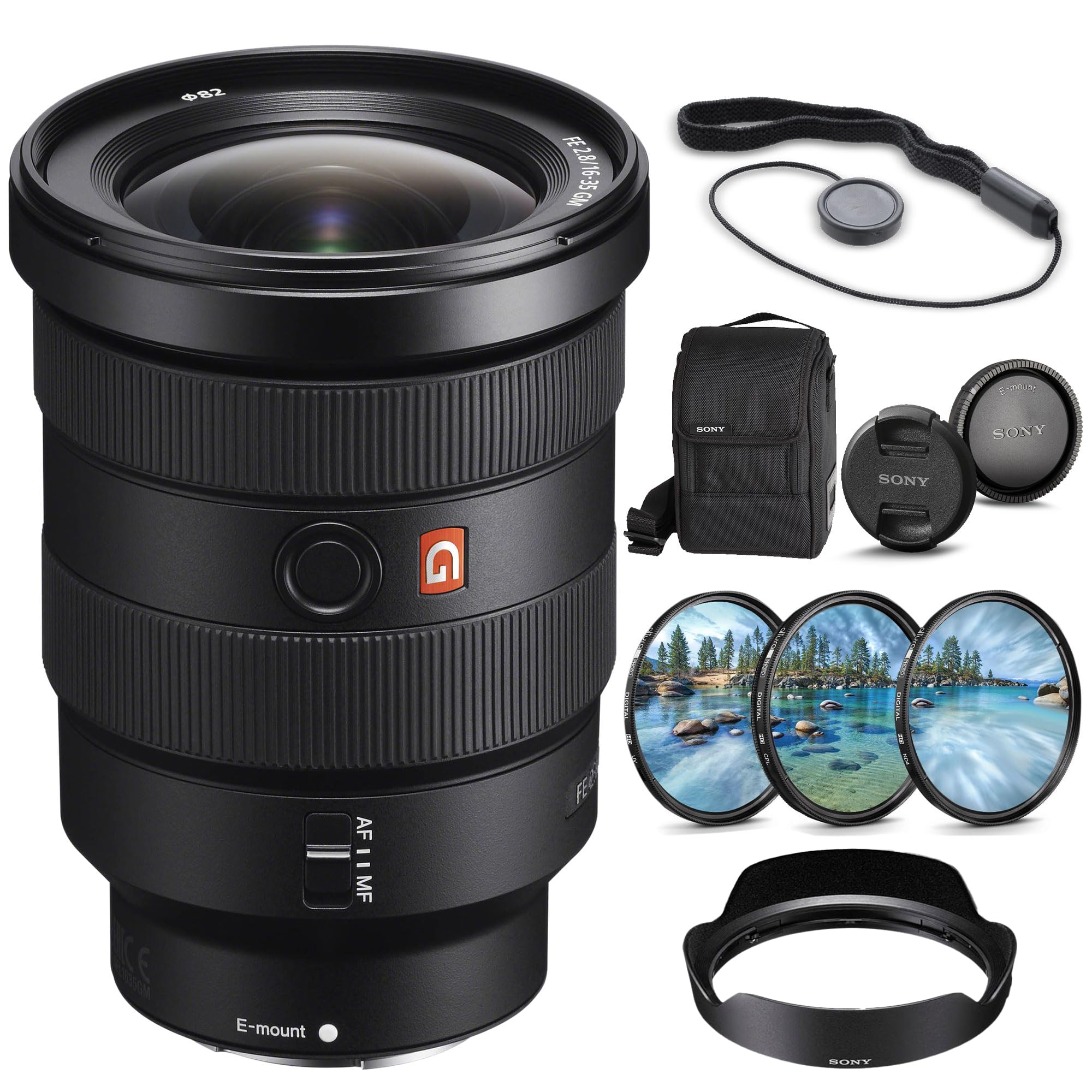 Amazon.com : Sony FE 16-35mm f/2.8 GM Lens (SEL1635GM) + Filter