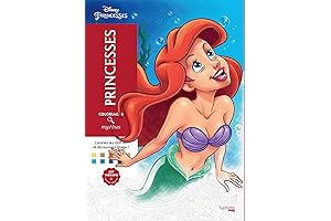 Coloriages Mystères Disney - Princesses: Coloriez les Chiffres Et Découvrez L'Image