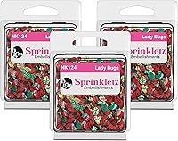 Vista 40 de Buttons Galore Sprinkletz - Piezas de arcilla polimérica para bricolaje, adornos de manualidades, 1.500 onzas, primavera y verano (pelota de juego)