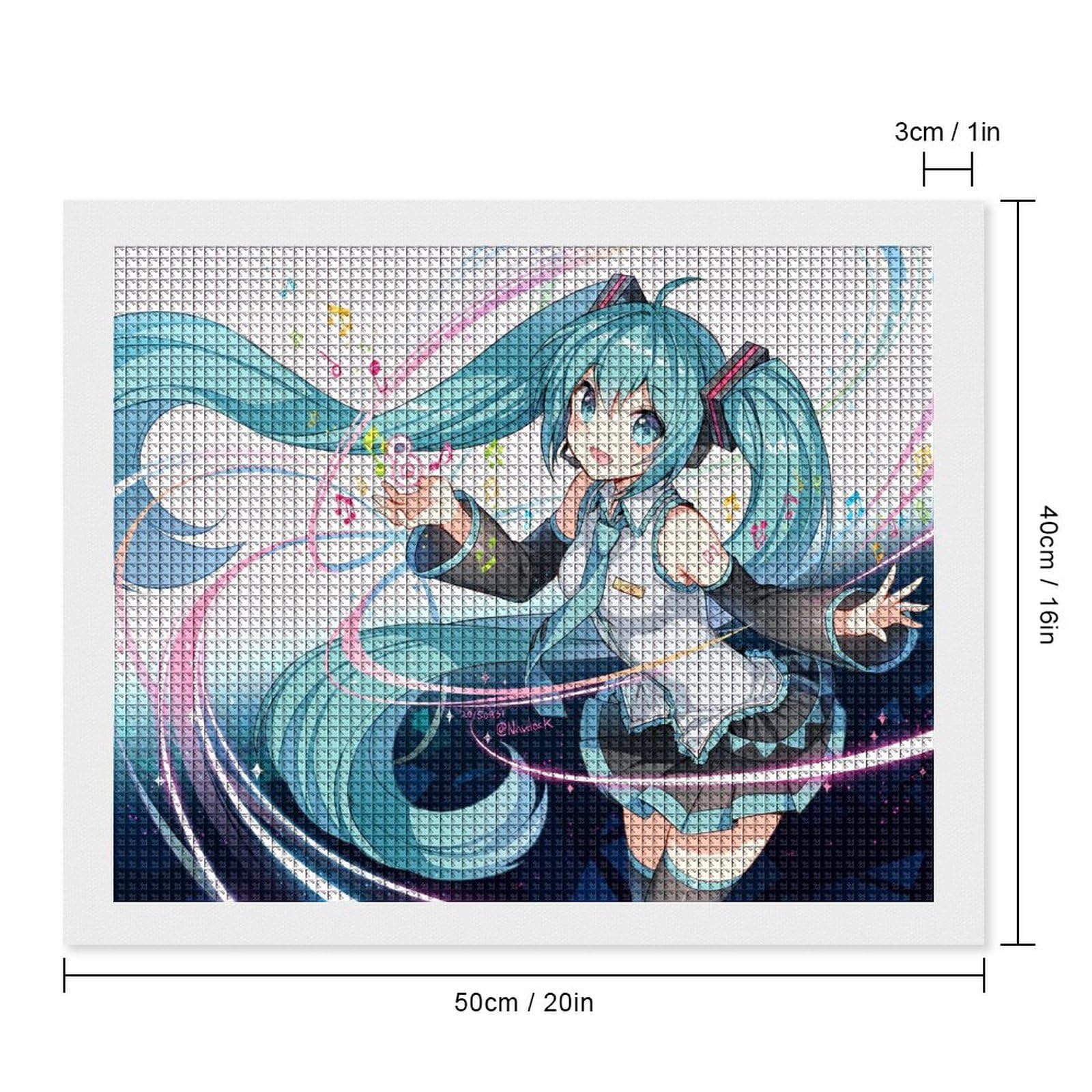 みゅう♡ページ ダイヤモンドアート Amazon.co.jp: 初音ミク ダイヤモンドアート セット モザイクアート 5d