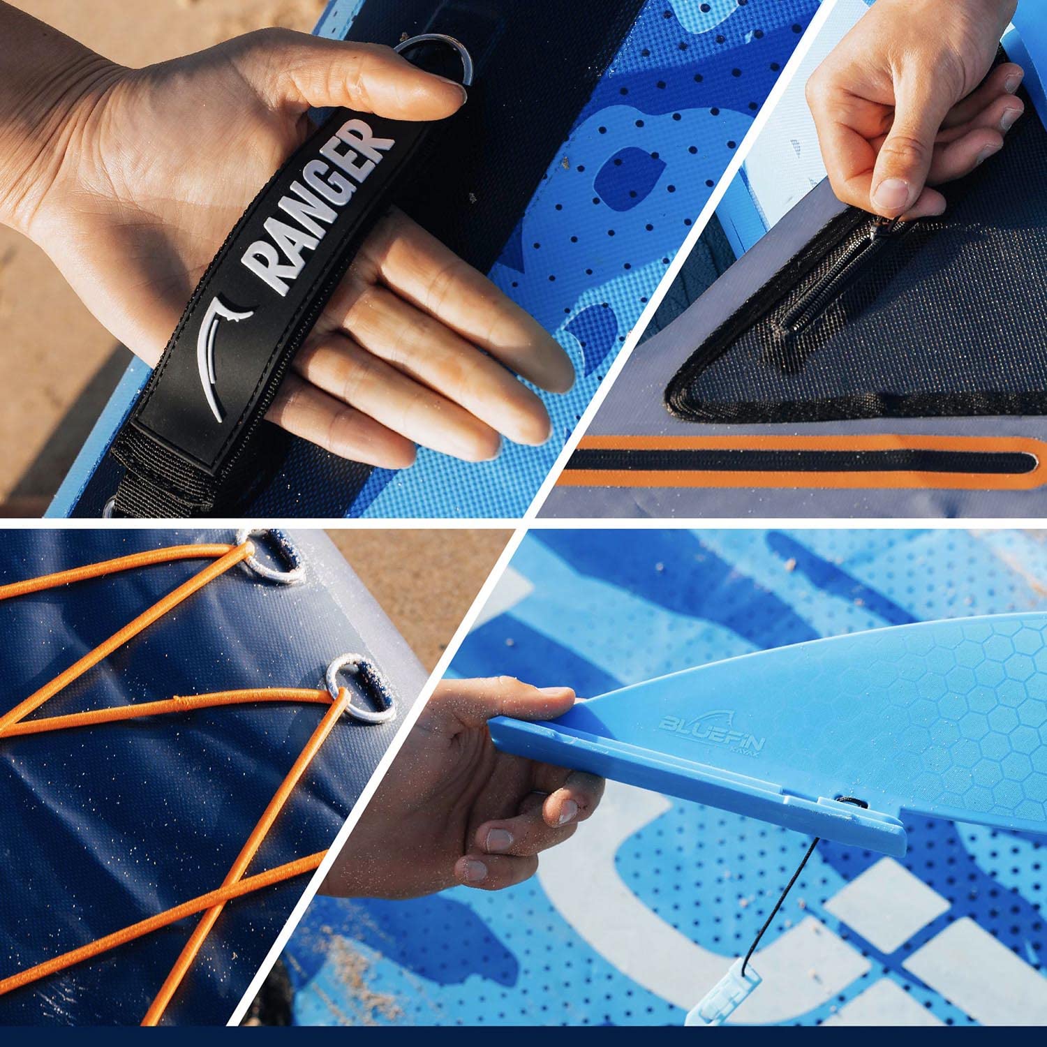 Bluefin Scout e Ranger | Kayak Gonfiabile Alternativo alla Canoa | Disponibile in Due Dimensioni: Scout per 1 Persona e Ranger per 2 Persone