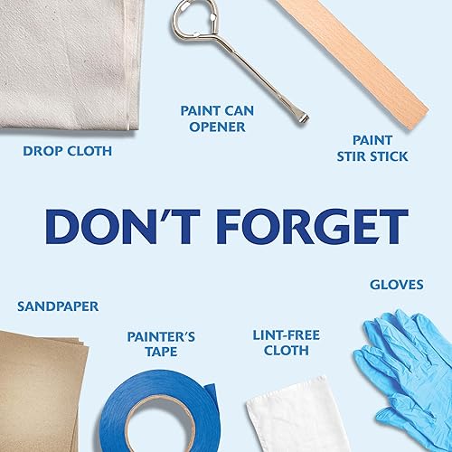 Miniatura 8 de Rust-Oleum Painter's Touch Brush 1964502 - Pintura esmaltada, color rojo colonial brillante, 1 cuarto de galón, 32 onzas líquidas (paquete de 1)