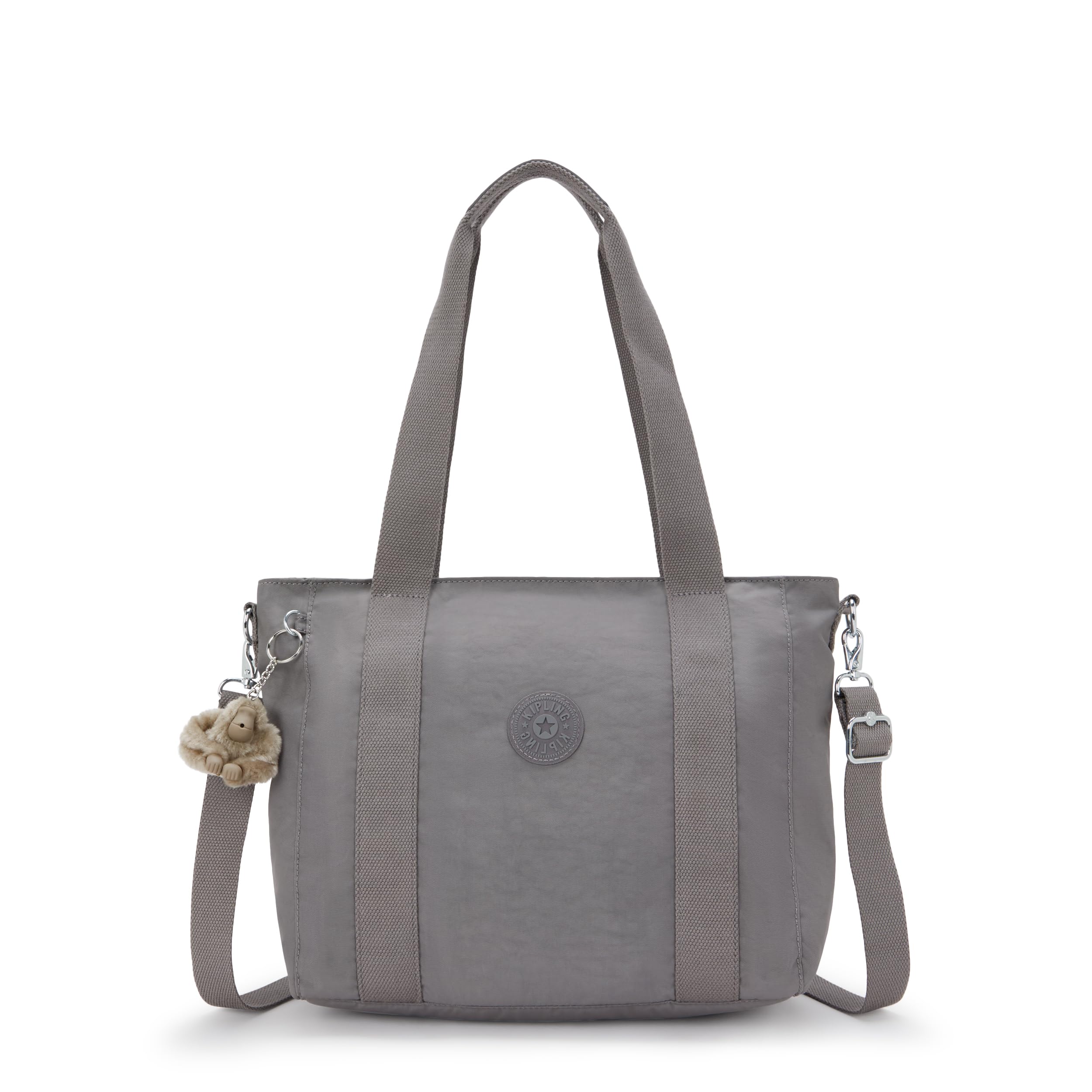 Kipling ASSENI S Kleine Tragetasche, Tragetaschen, Inviting Grey (Grau)