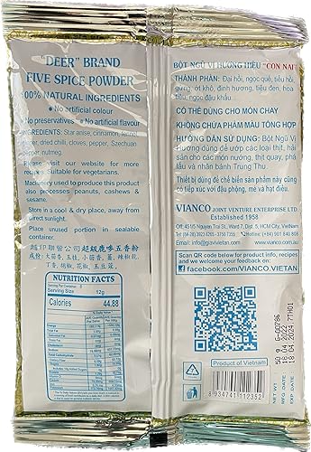 Miniatura 2 de Cinco Especias en Polvo - Bot Ngu Vi Huong Hieu Con Nai 1.76 oz