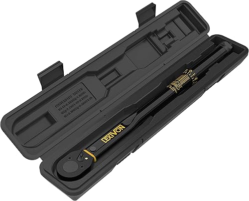 Miniatura 9 de LEXIVON Bujía magnética giratoria de 5/8 pulgadas, unidad de 3/8 pulgadas x 6 pulgadas de longitud total de acero Cr-v + llave dinamométrica de clic