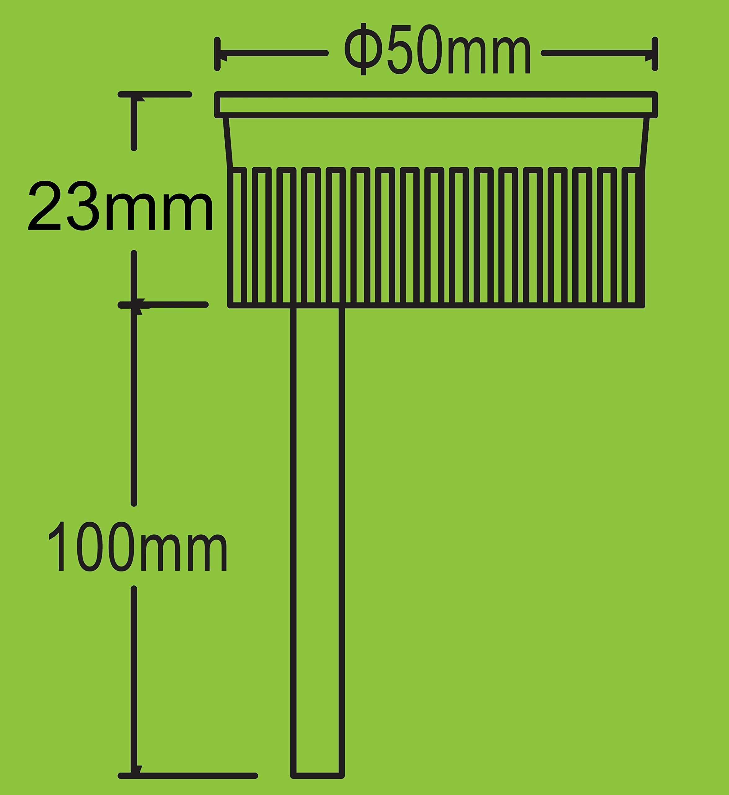 Trango 10er Pack MO15SD*10 Ultra flach 5Watt 3 Stufen dimmbar LED Modul 3000K warmweiß zum Austauschen GU10 & MR16 Leuchtmittel, Einbauleuchten, Deckenstrahler, Einbaustrahler, Deckenleuchte